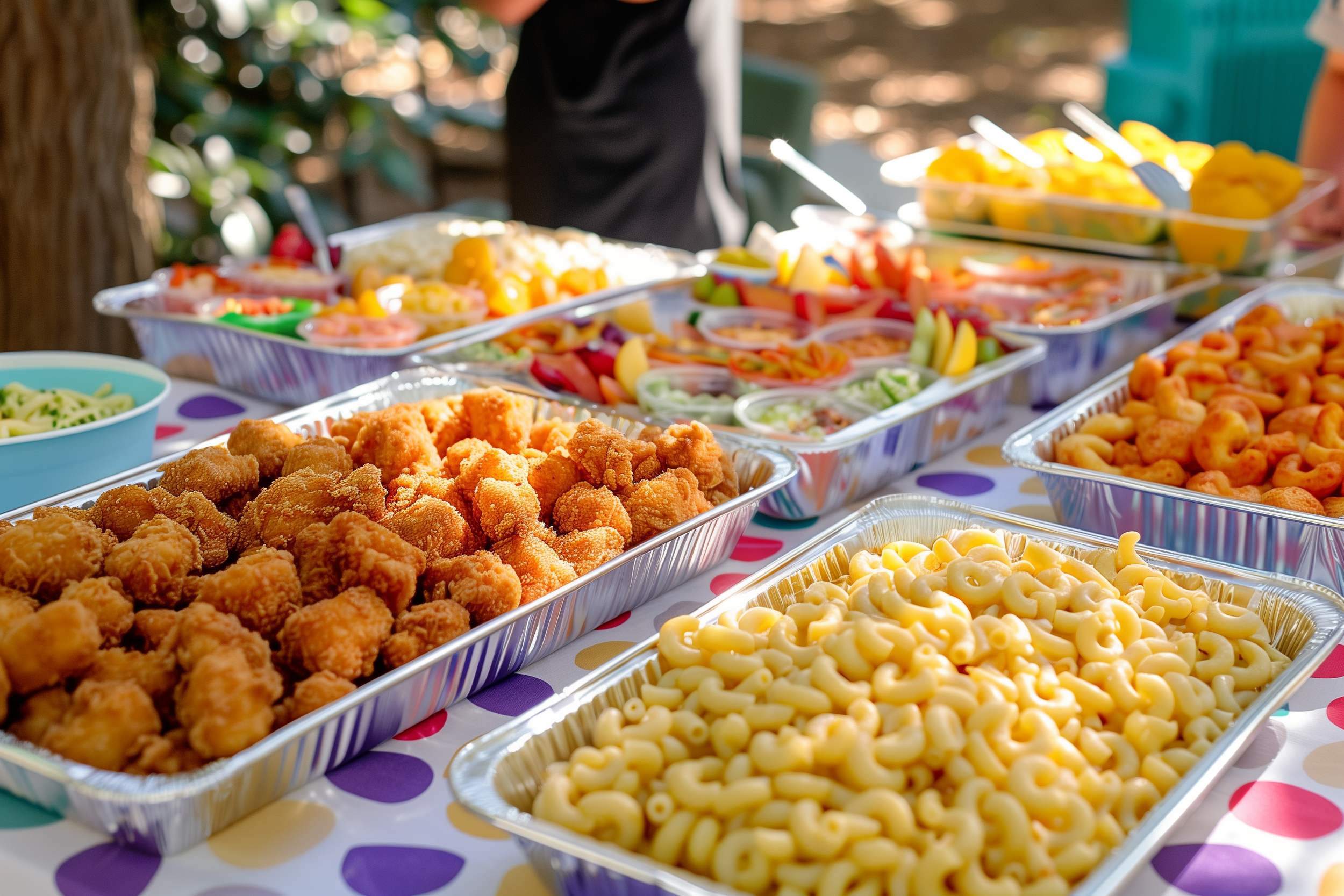 Party Catering & Food Setup (Kids Classics Catering)