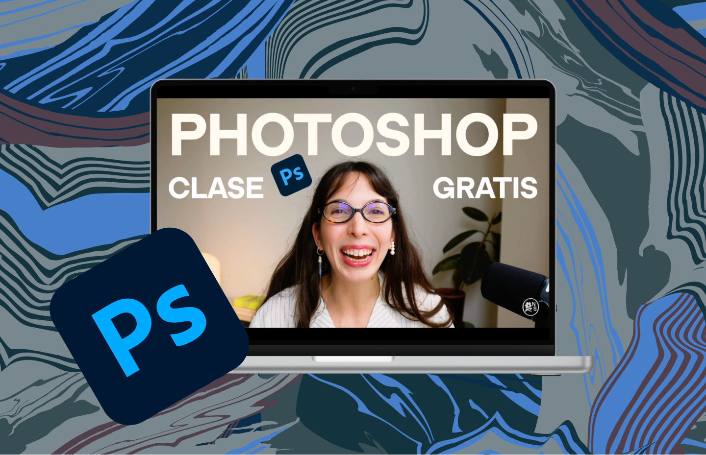 Clase gratuita de Adobe Photoshop para diseño textil digital