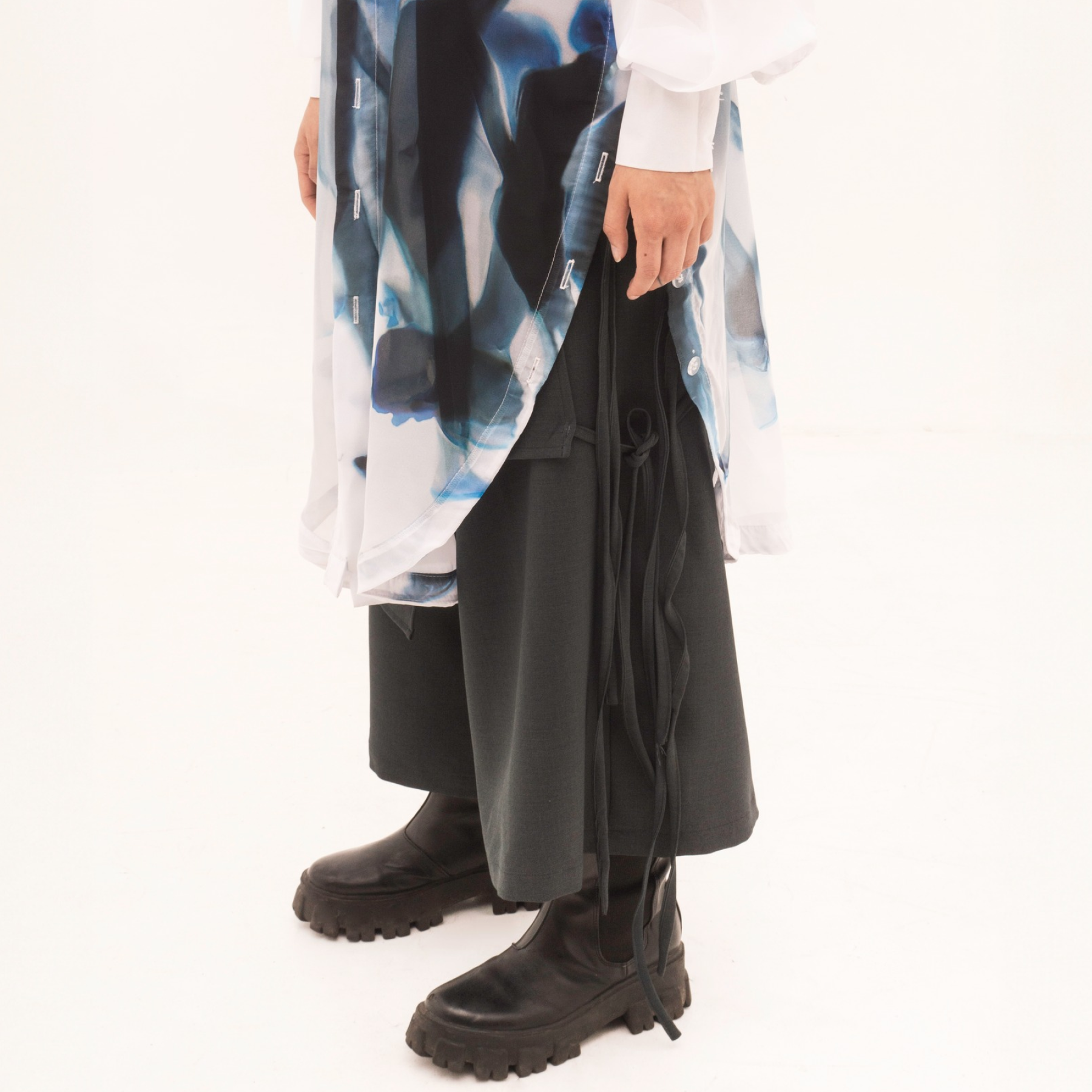 Estampado textil diseñado por una alumna del curso