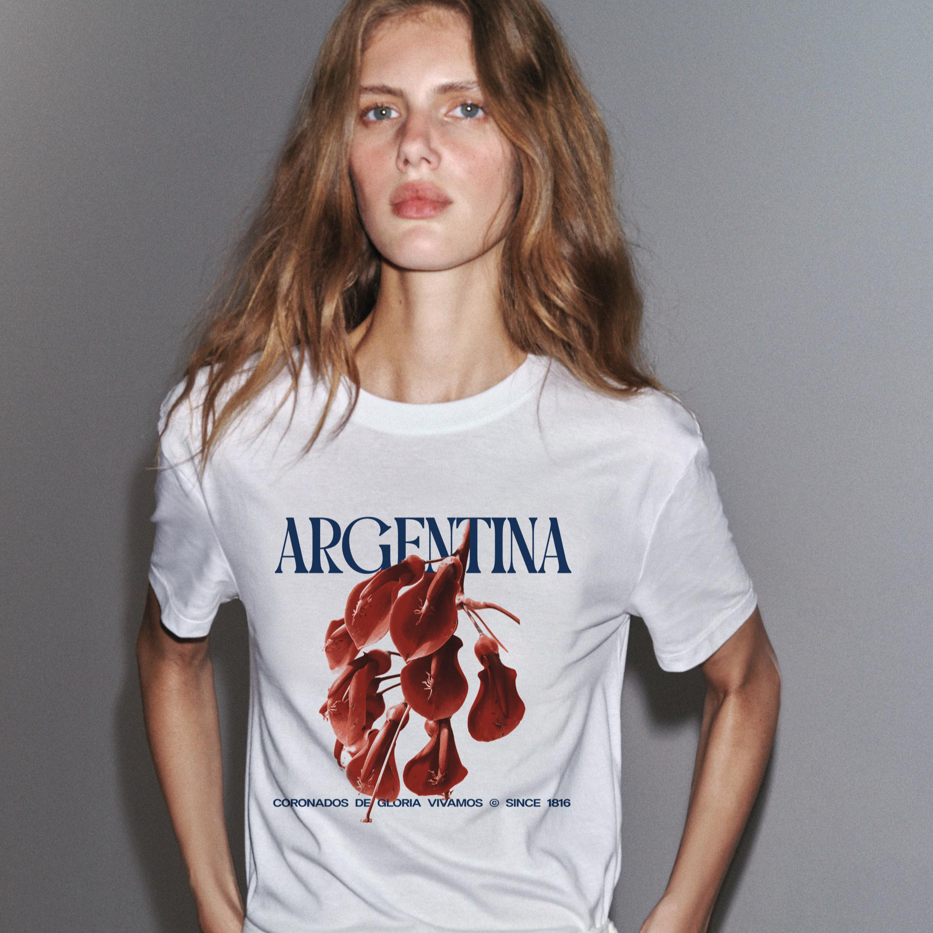 Estampado textil diseñado por una alumna del curso