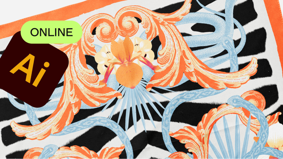 Curso Diseño de Pañuelos en Illustrator — Natasha Spitzer School of Design