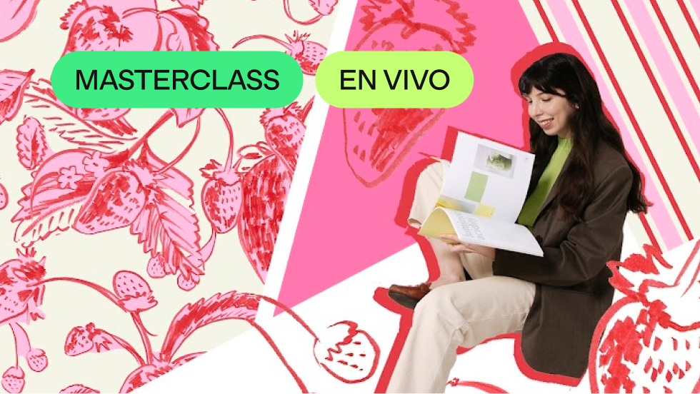 Masterclass de diseño de estampados textiles en vivo — Natasha Spitzer School of Design