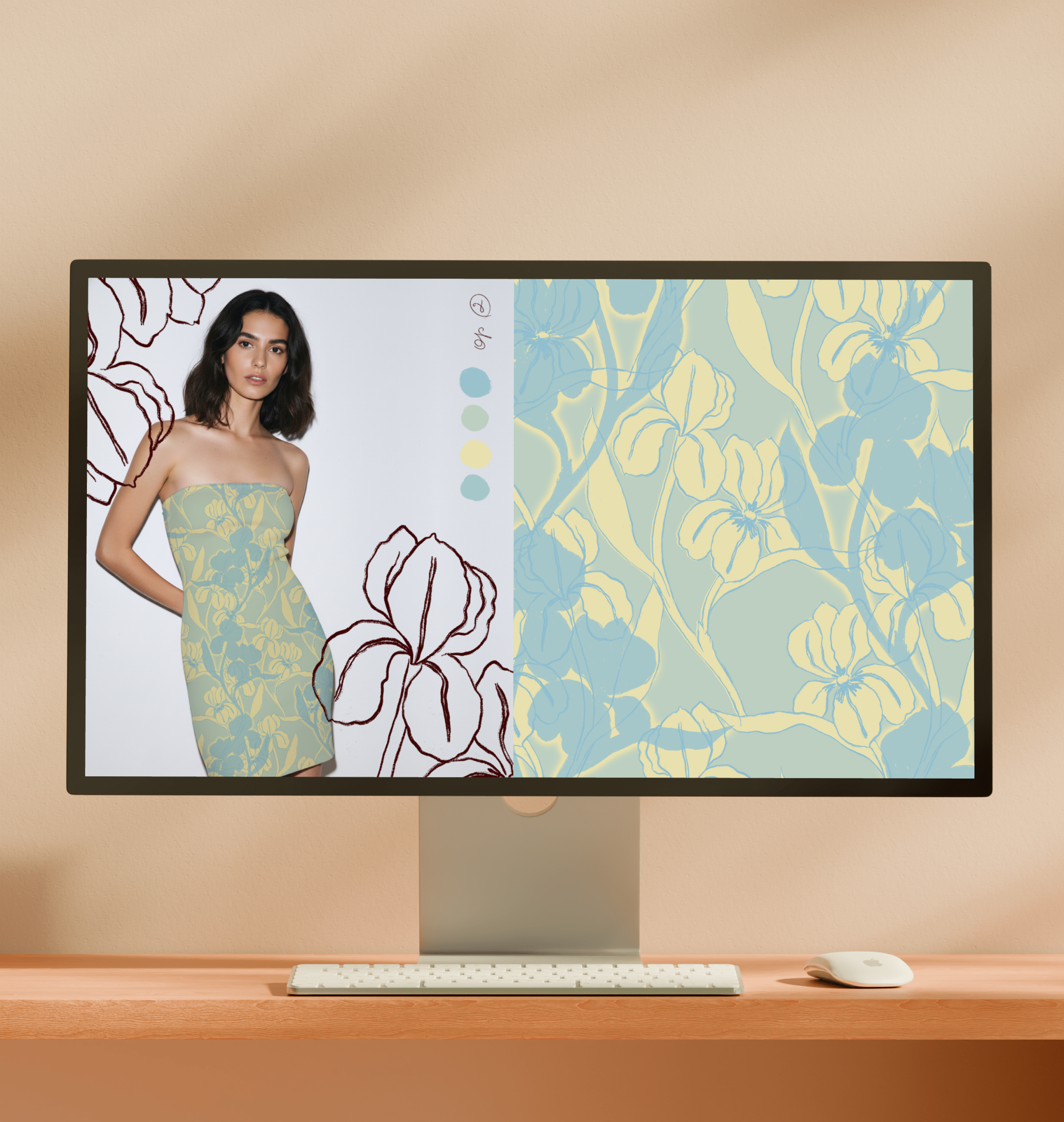 Clase online de diseño de estampados textiles — Natasha Spitzer School of Design