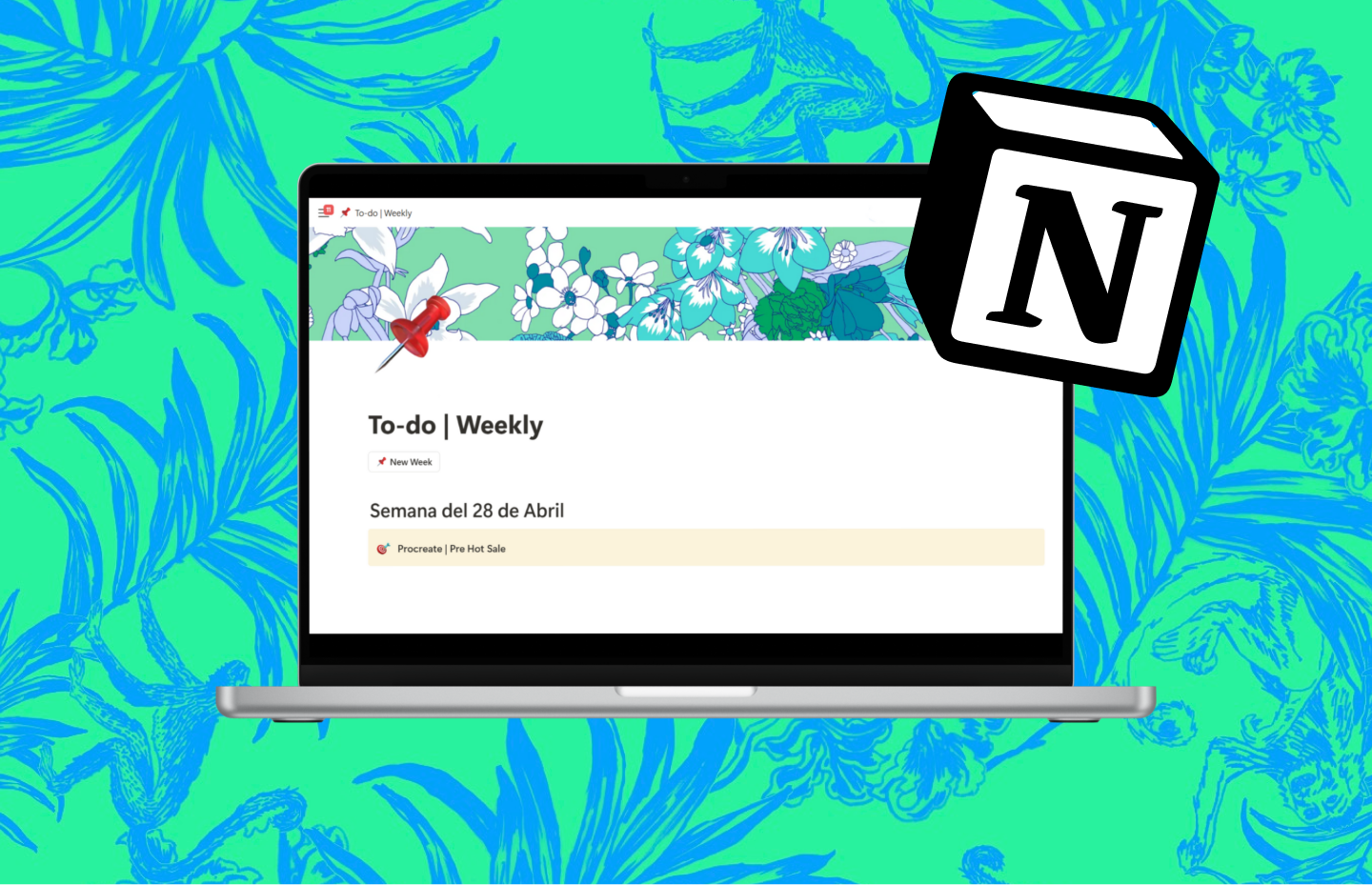 Plantilla gratuita de Notion para diseñadoras creativas