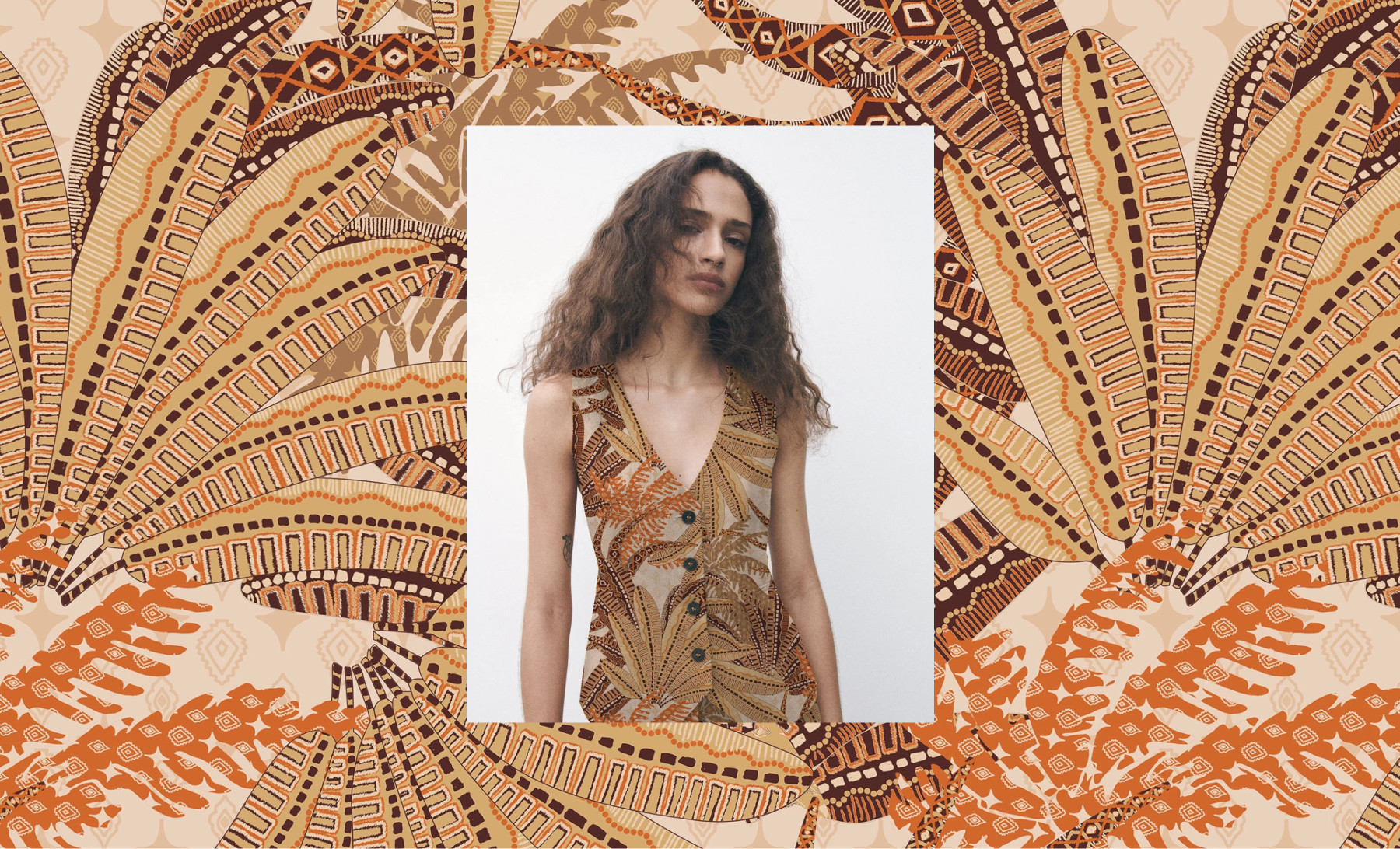 Diseños de estampados textiles de Agus Chalabe, alumna de Natasha Spitzer School of Design