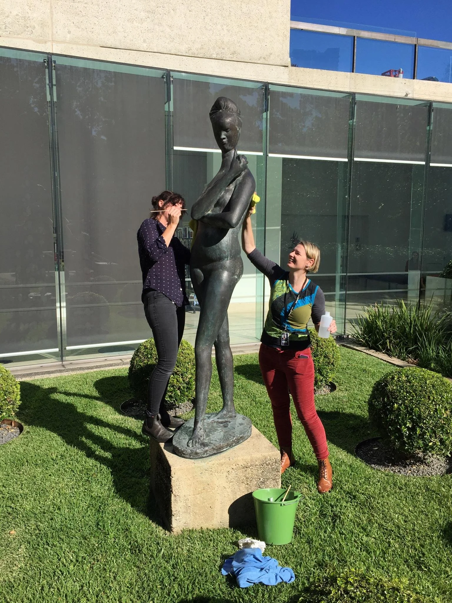 Sculpture Technician - sculpture cleaning