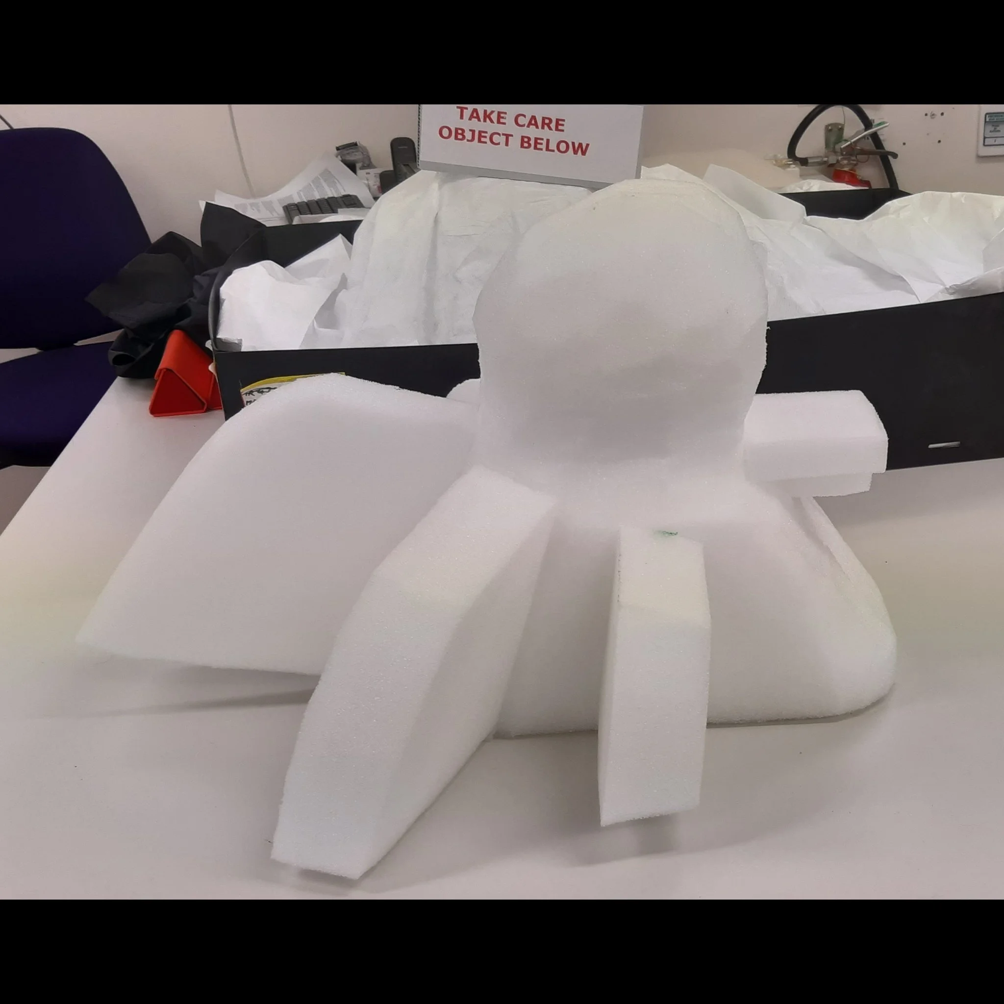 Textiles Technician - mount making (hand carved mount)