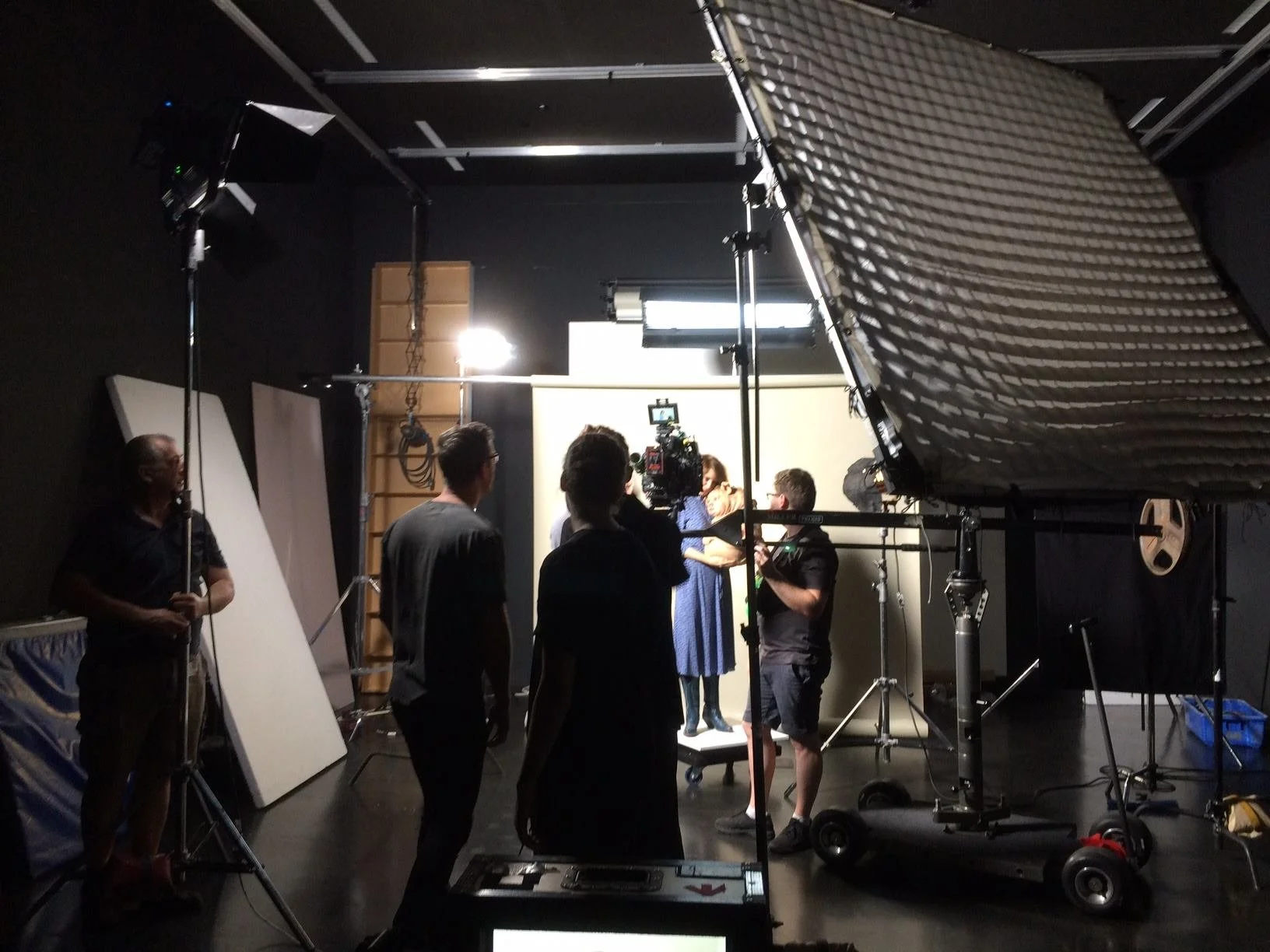 Sculpture Technician - film shoot, TV Advert Patricia Piccinini exhibition