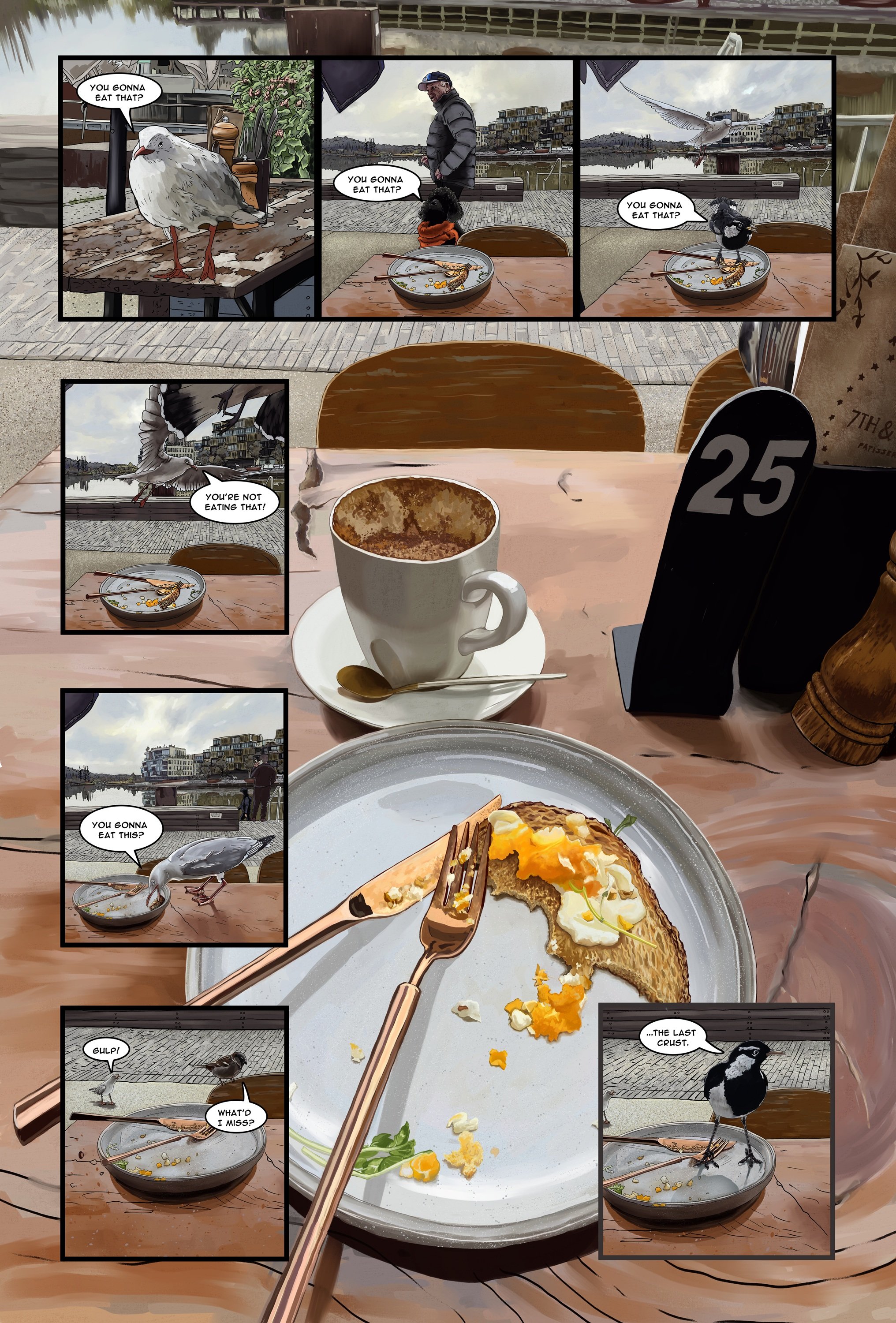 You Gonna Eat That? One page comic