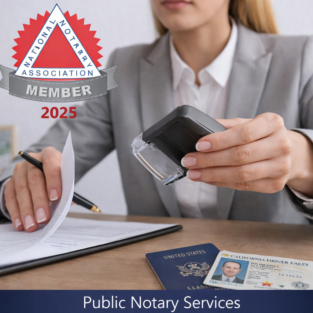 Public Notary Services