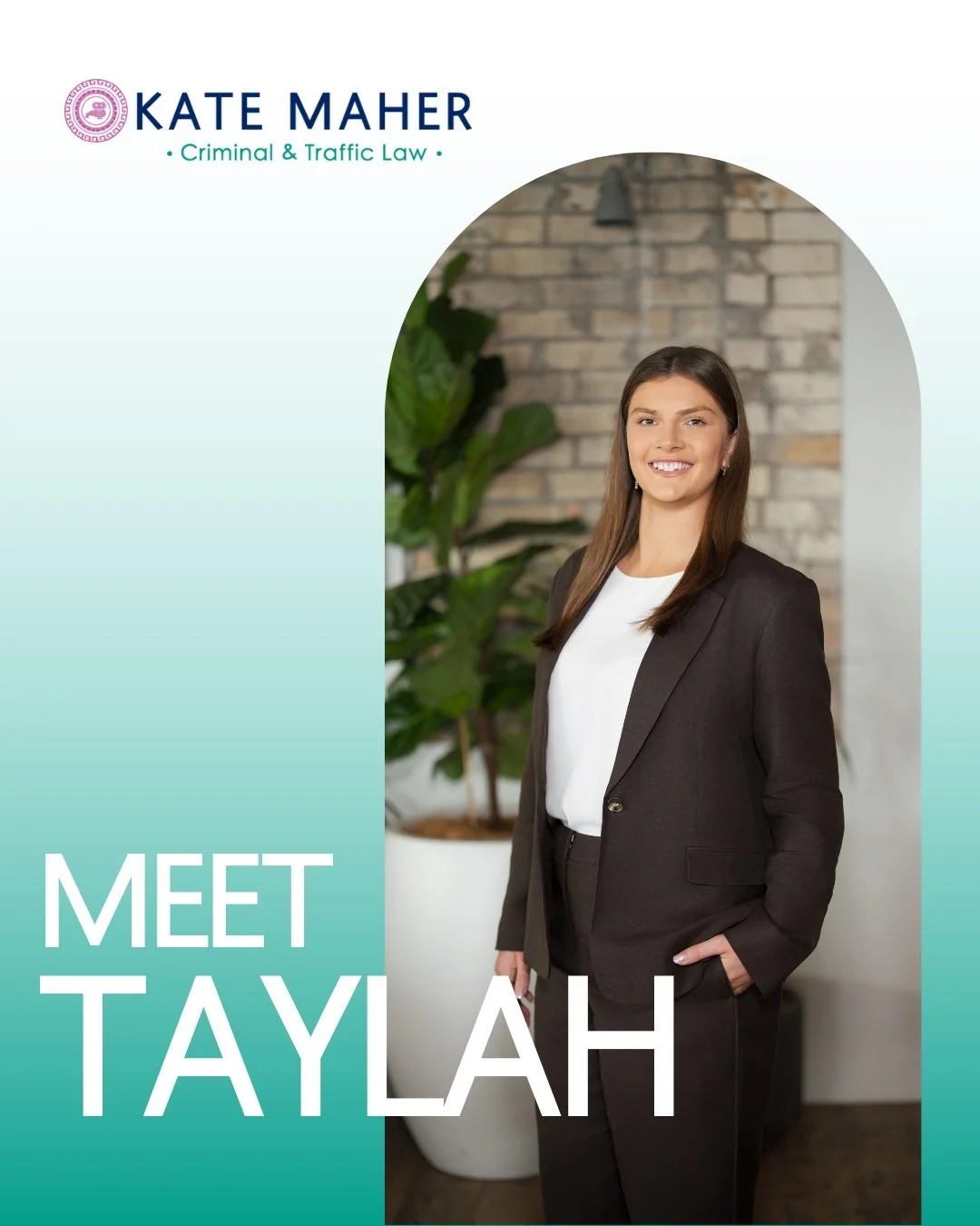 🙋&zwj;♀️Meet Taylah &ndash; our Law Clerk

A familiar face and an essential part of our team as we move forward under the Kate Maher Criminal &amp; Traffic Law brand.

#MeetTheTeam #CriminalLaw #TrafficLaw #KateMaherLaw #LawClerk