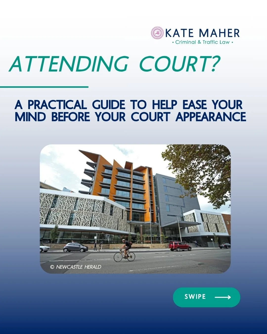 Attending court can feel overwhelming, especially if it&rsquo;s your first time or you&rsquo;re unsure what to expect.

This post is designed to help you feel more prepared and informed before your court appearance ⚖️

If you have an upcoming court d