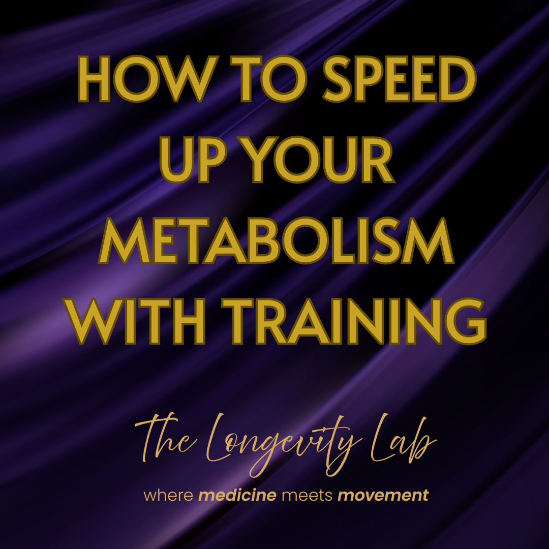 How to speed up your metabolism with training