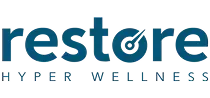 Restore Your Business logo with text in blue and black