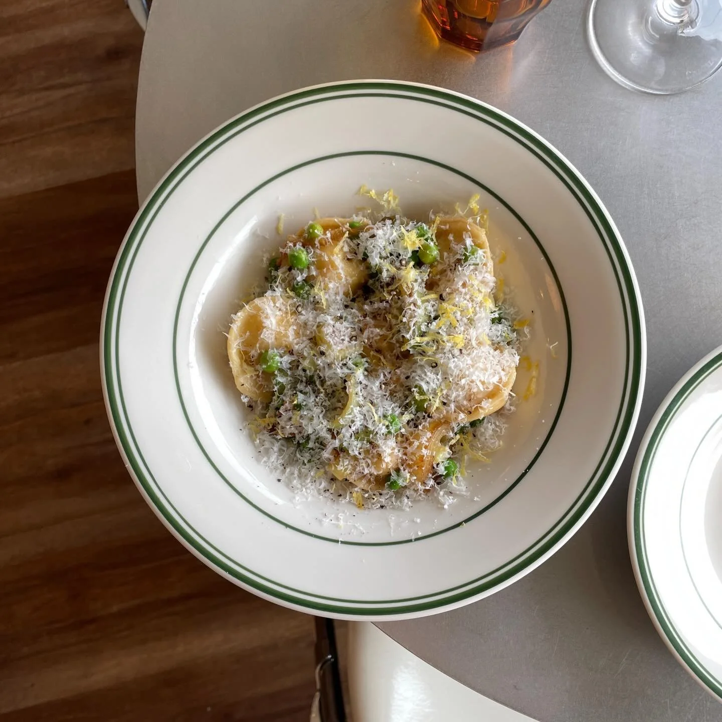 feature pasta for Mother&rsquo;s Day weekend

house made capelletti, ricotta, brown butter, leeks, peas