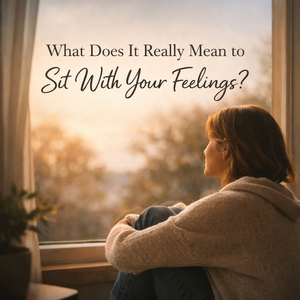 What Does It Actually Mean to “Sit With Your Feelings”?