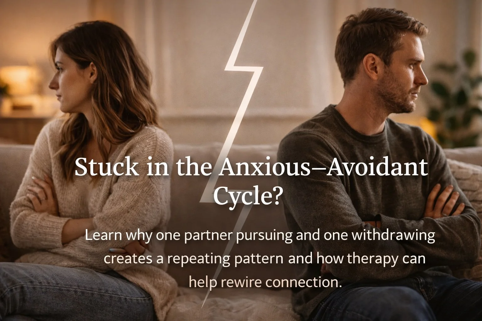 The Anxious–Avoidant Cycle: Why You Keep Having the Same Fight