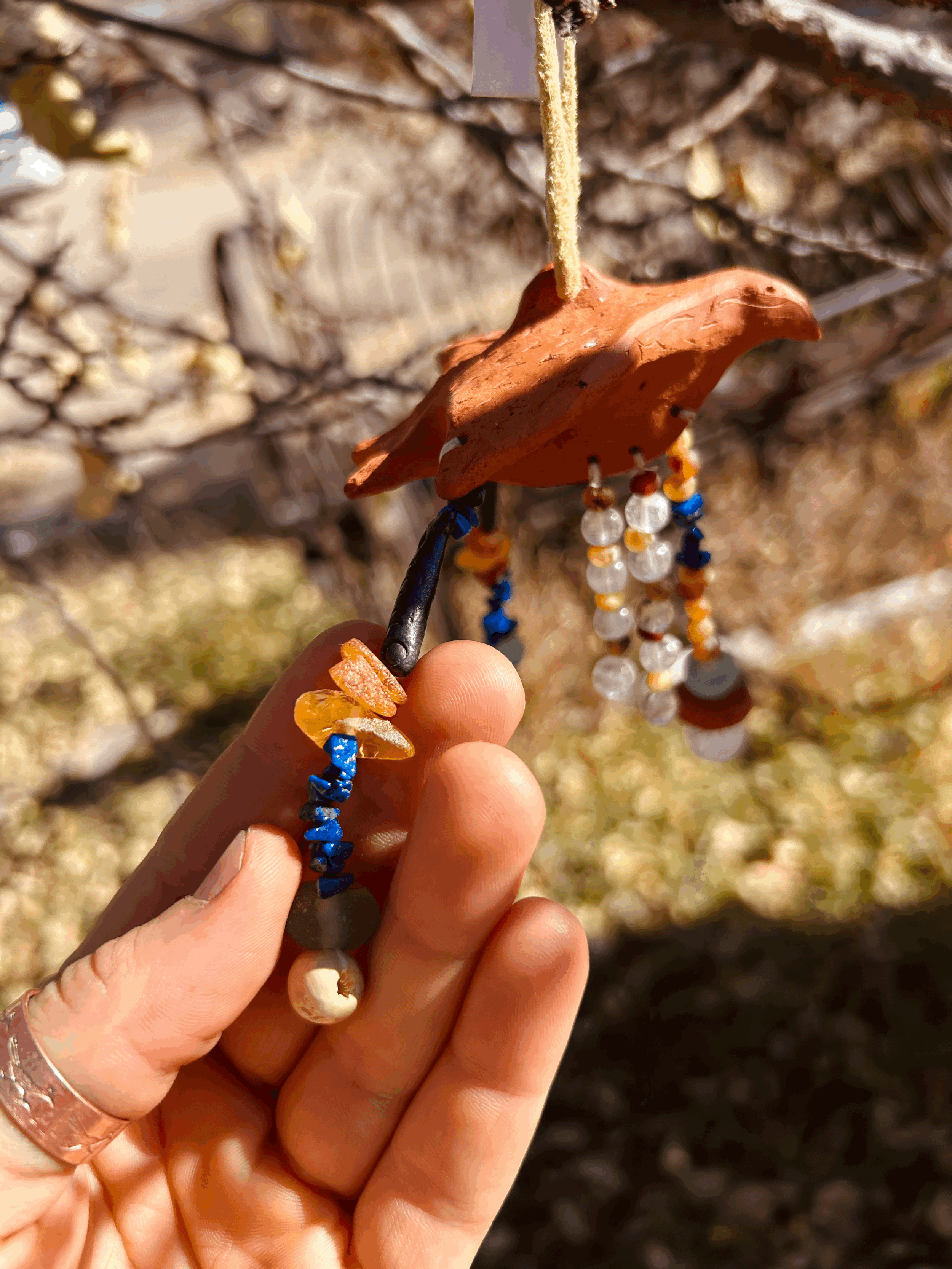 cliff swallow wild clay mobile