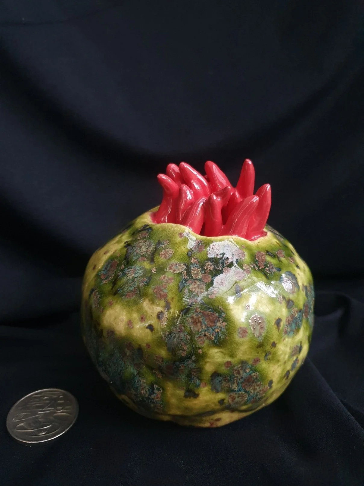 Anemone Series Green and Red small-small size