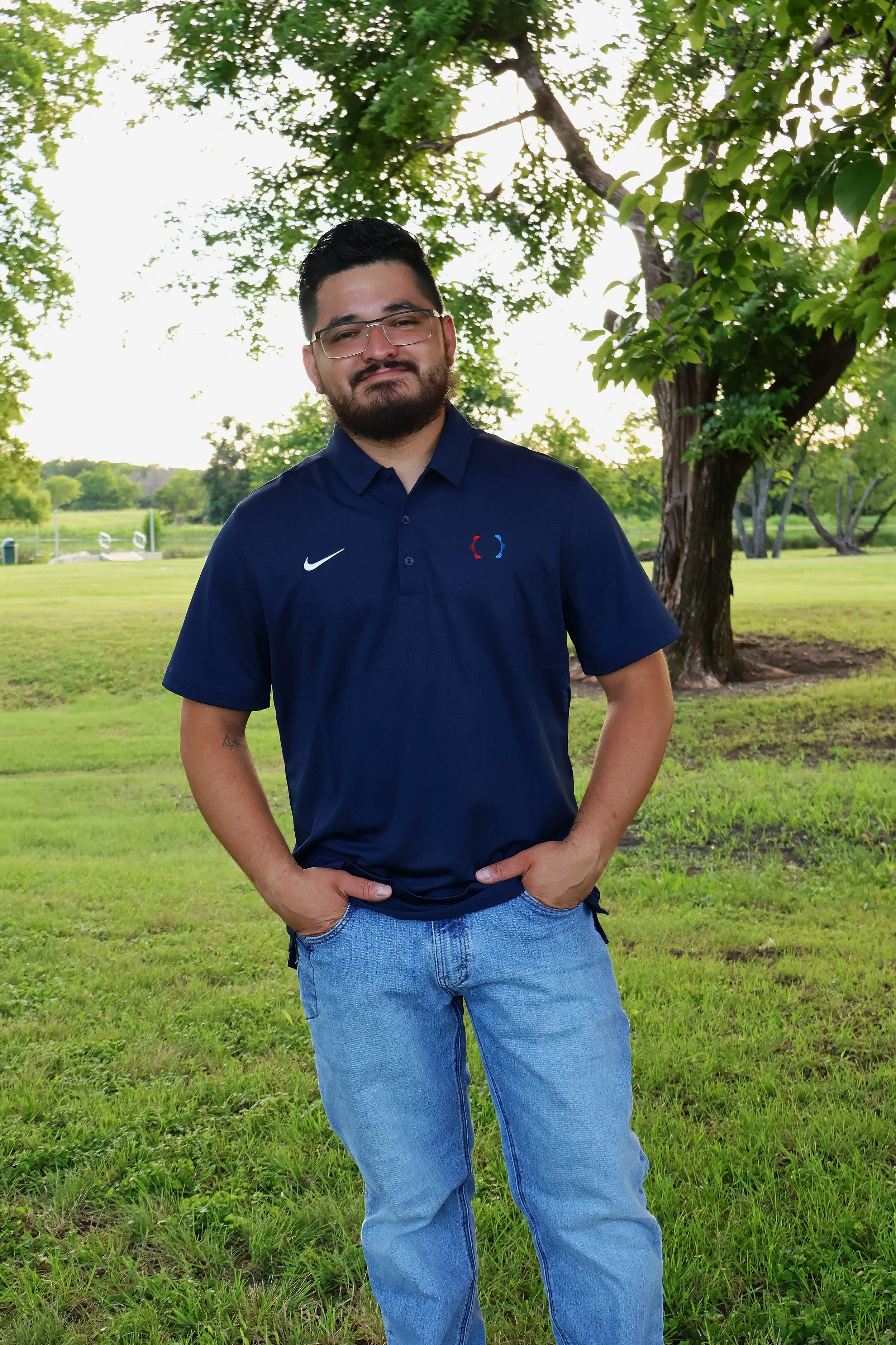 Portrait of the co-owner of RBM Family-Owned HVAC Services. Professional headshot of the co-owner of RBM HVAC.