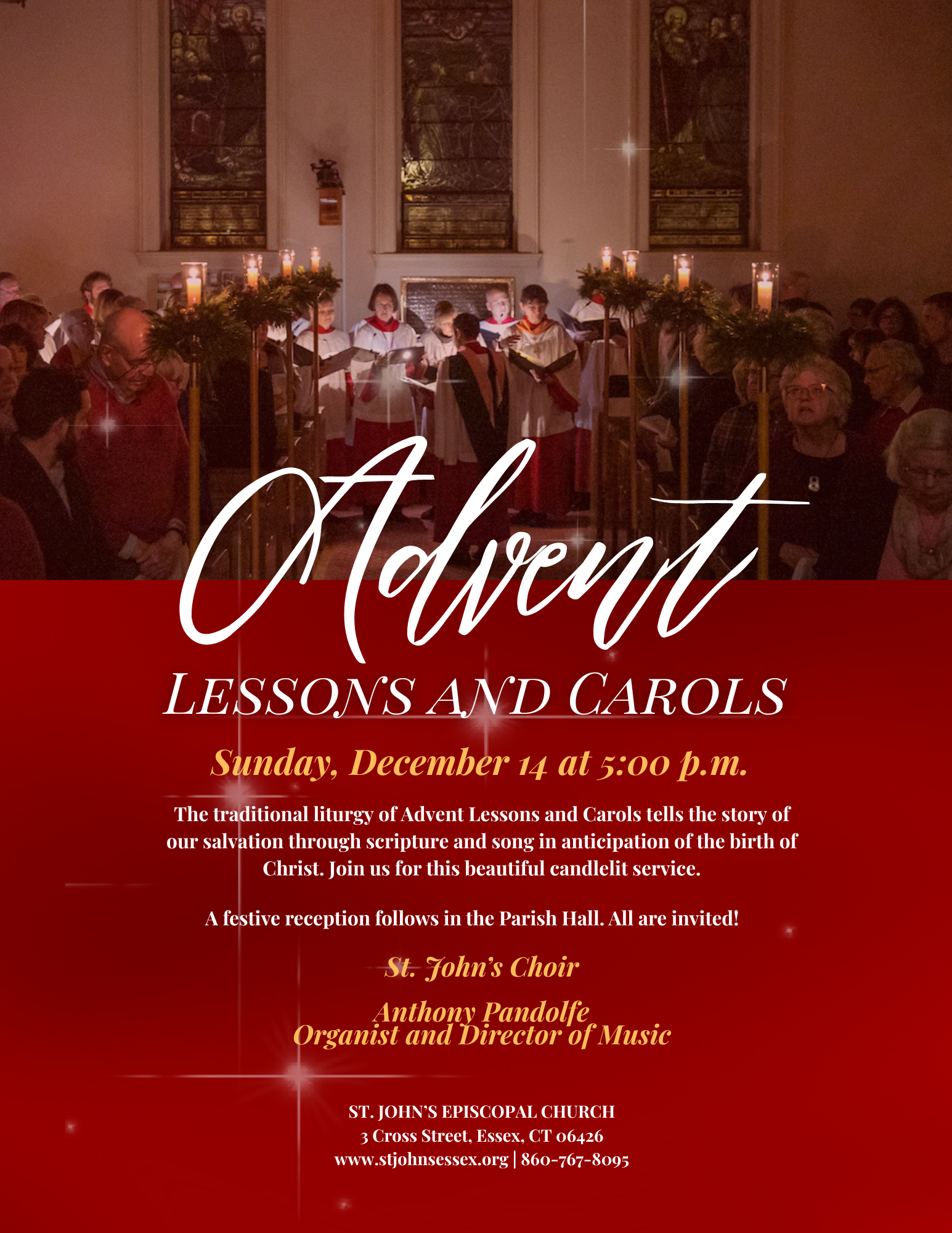 Advent Lessons and Carols Poster