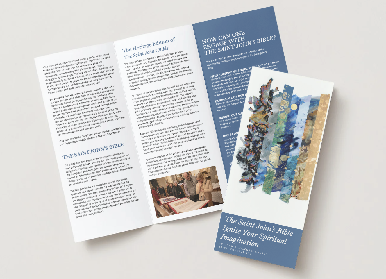 The Saint John's Bible Tri-fold