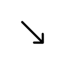 Simple black and white clock showing the time as approximately 4:55 with the hour hand near 5 and the minute hand pointing slightly past 11