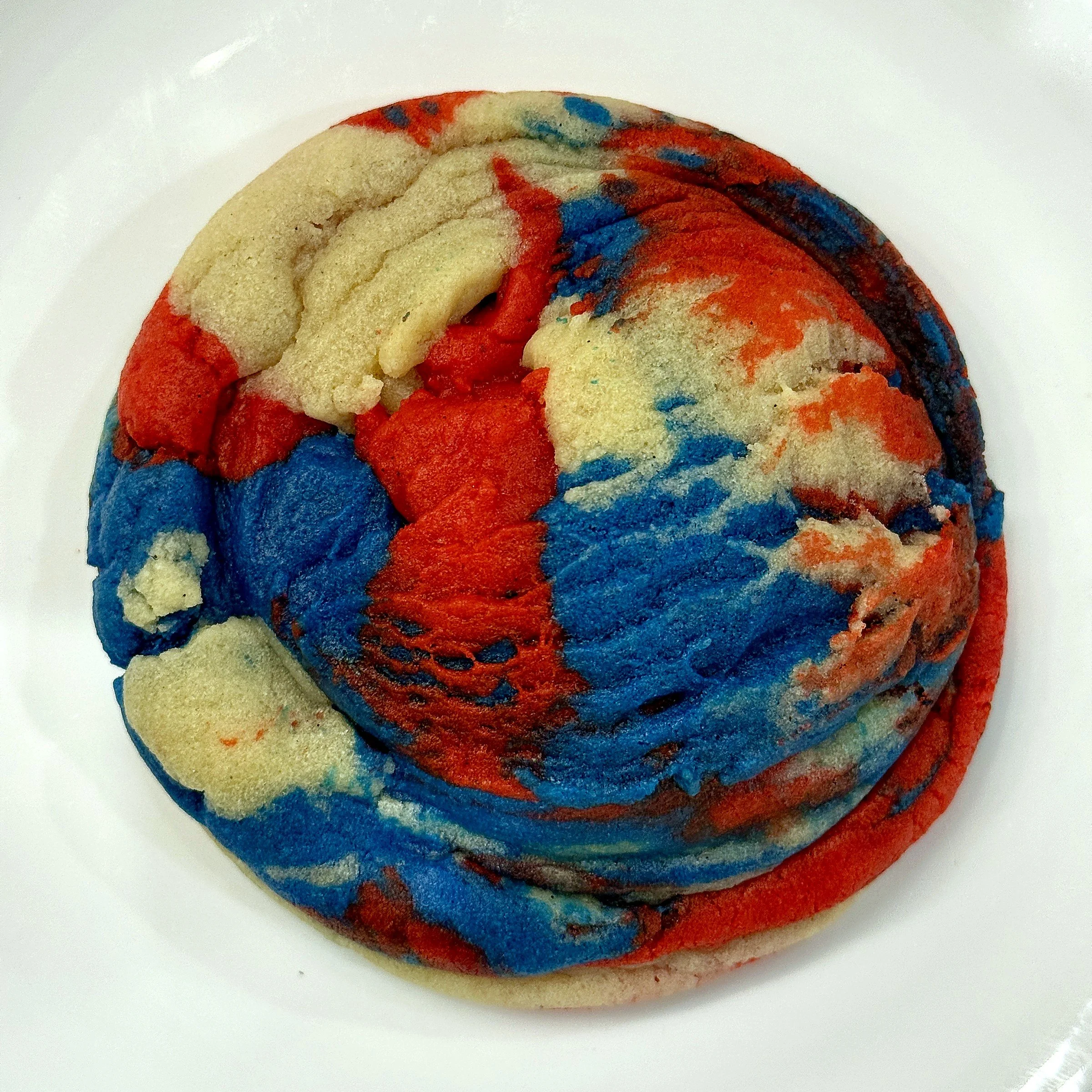 The Liberty Swirl Sugar Cookie - Box of 6