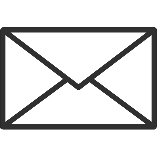 Icon of an envelope, representing email or mail.