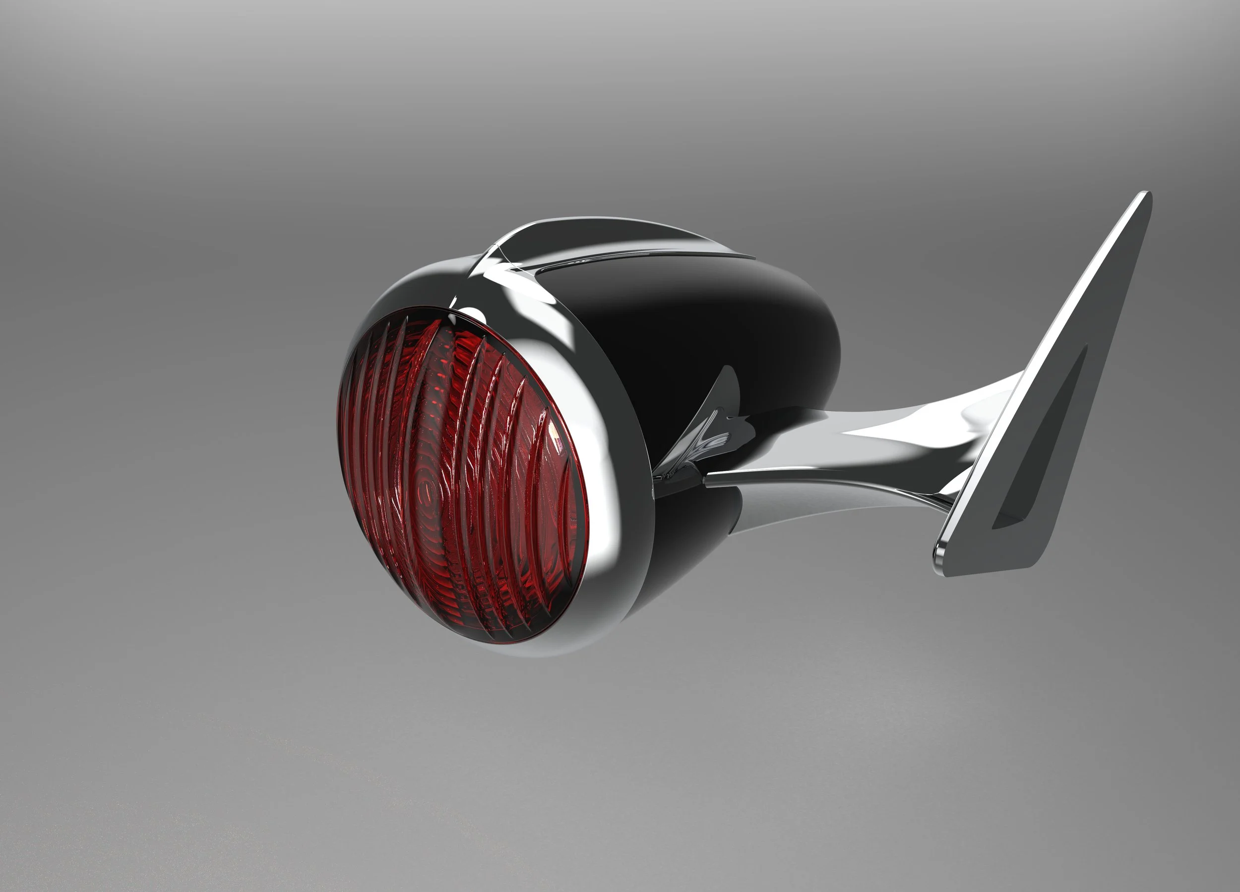 Retrofit tail light designed to fit all 1932 Ford coupes