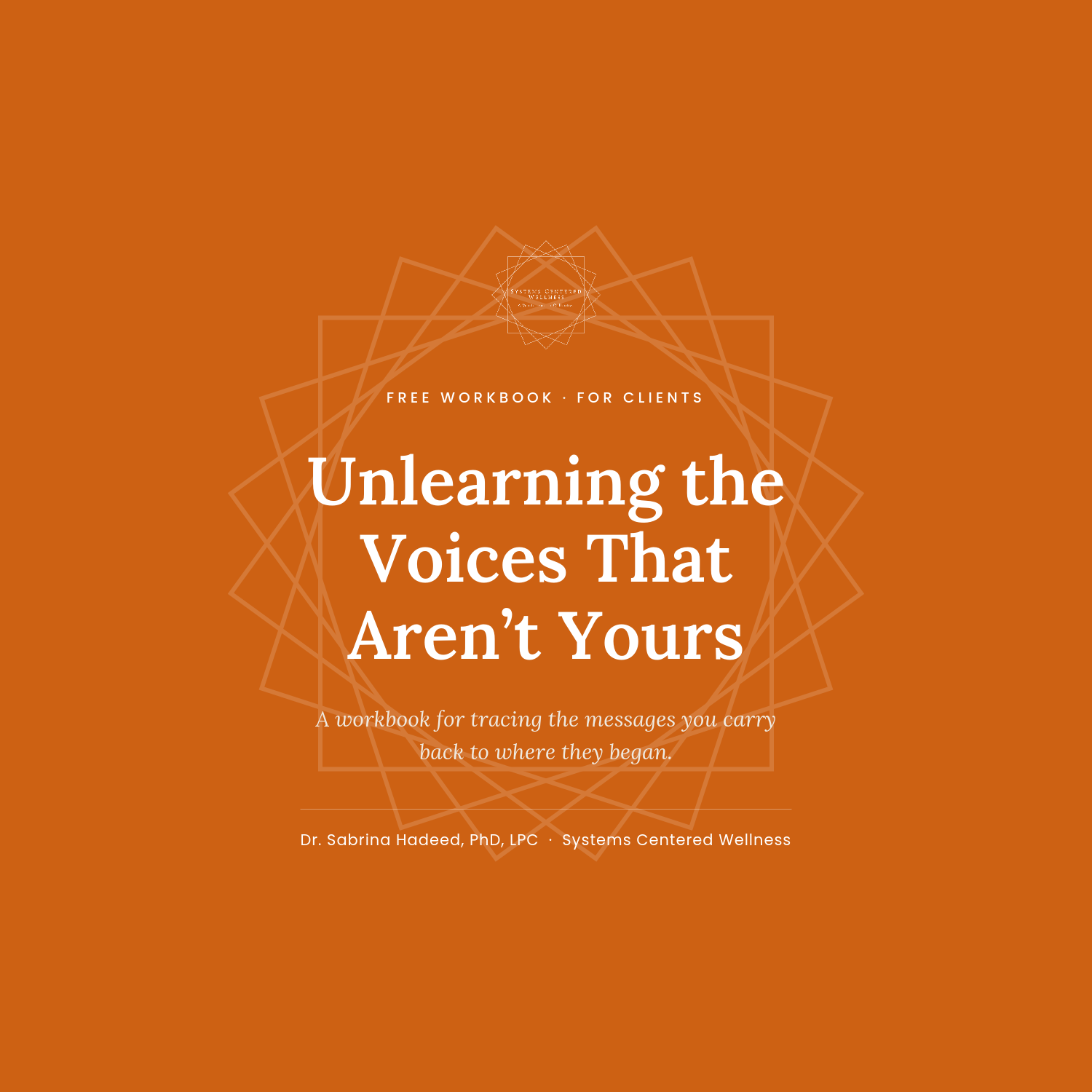 Unlearning the Voices That Aren't Yours: A Free Workbook for Clients