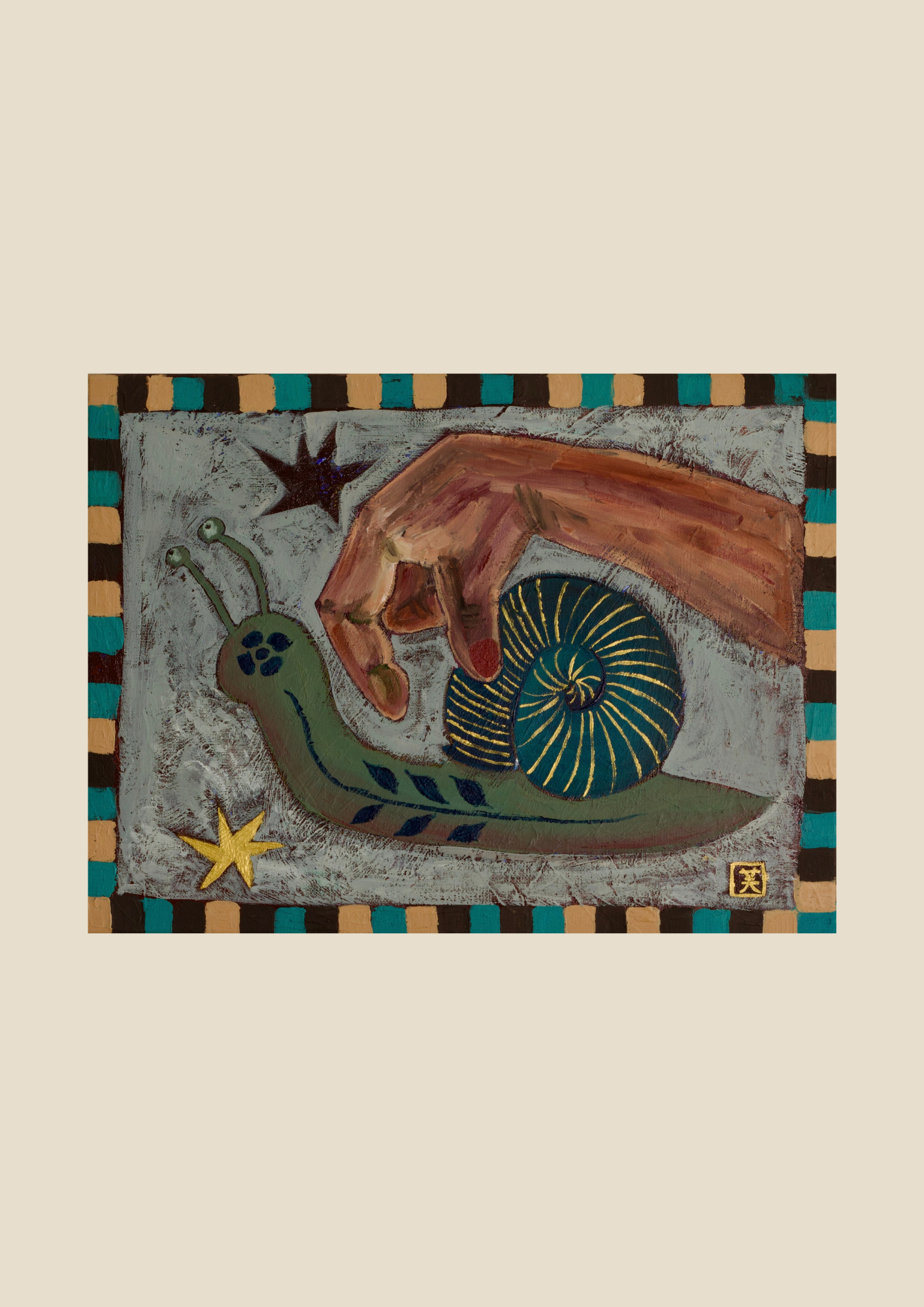 Blue Snail (Sold)