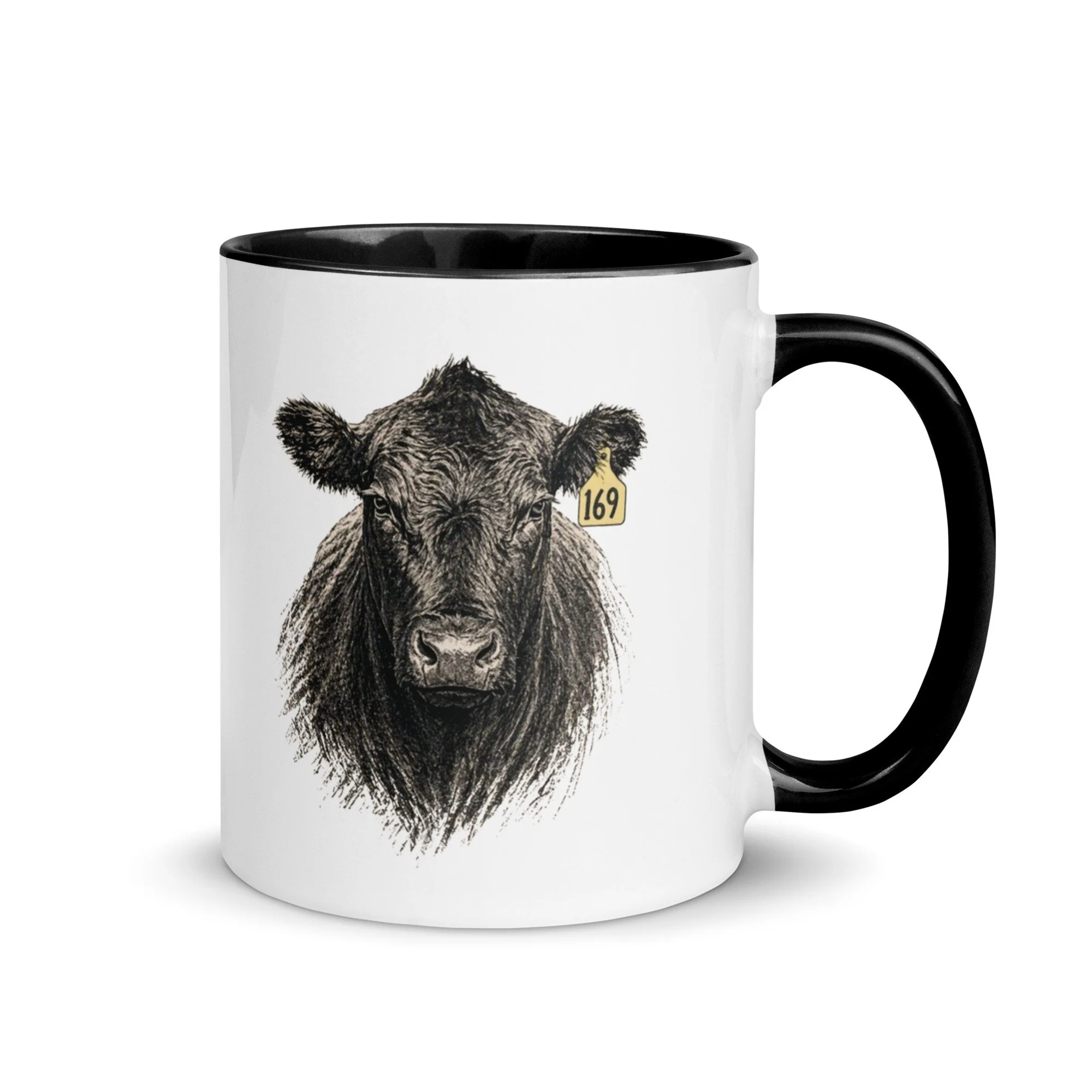 Big B the Cow* Mug with Color Inside