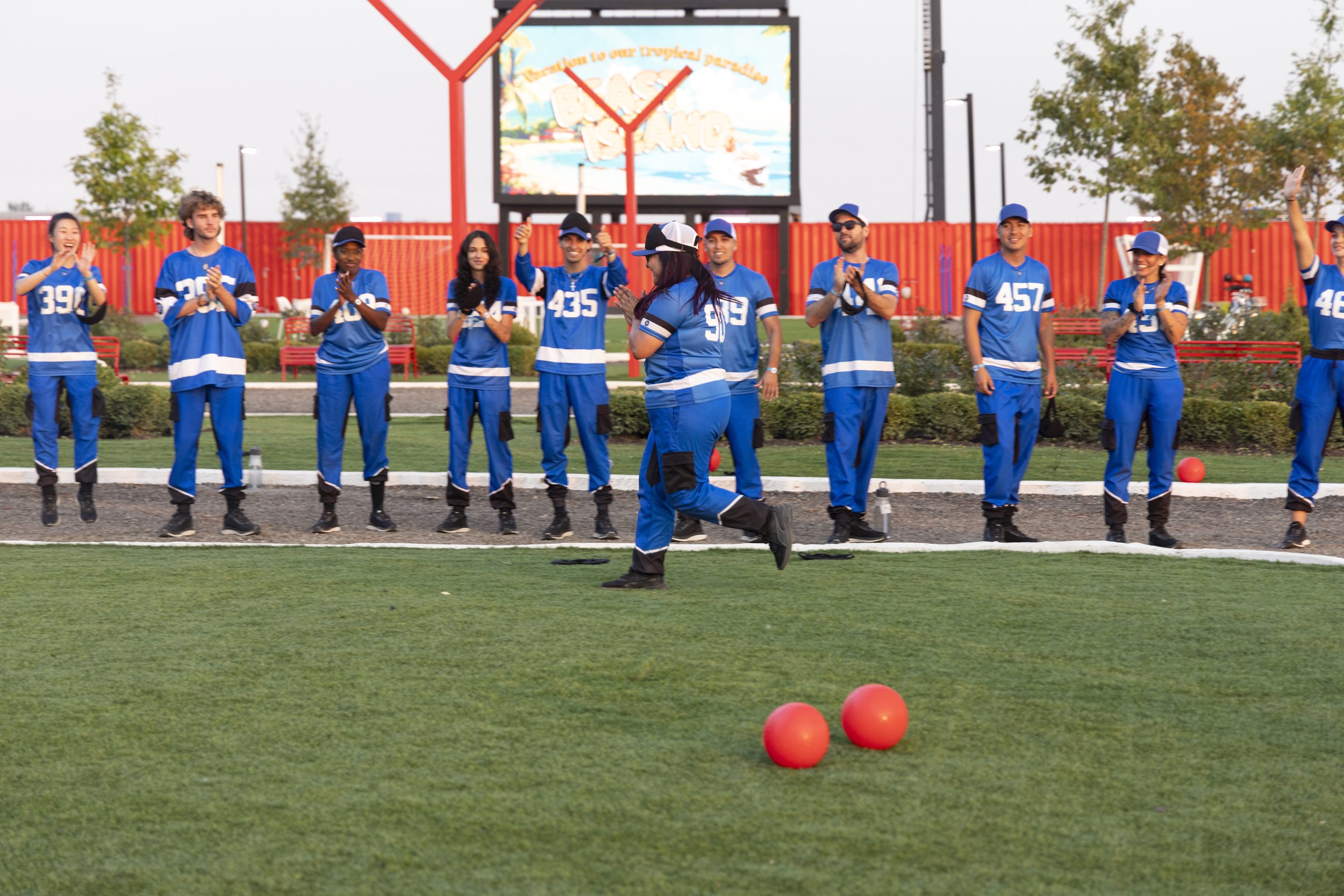 Drop the ball challenge, I am standing next to 424 Courtney who came to believe in Jesus on set and was later baptized by me on a remote island! (pray Courtney continues to grow in her relationship with Jesus)