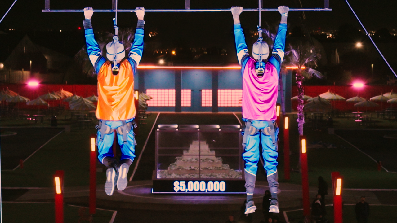 Me on left - $5,000,000 on the line