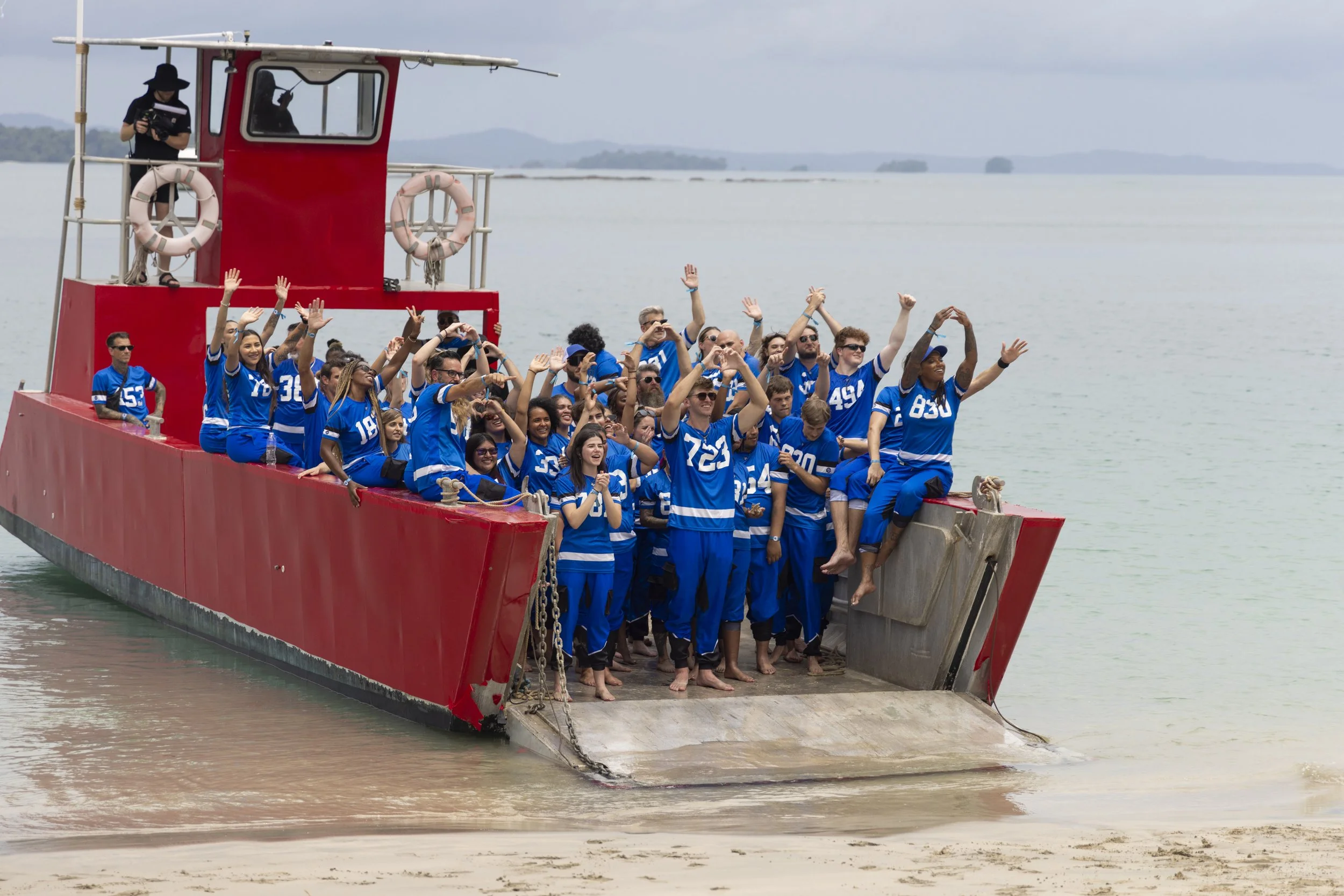 Top 60 out of 1000 pulling up to the island