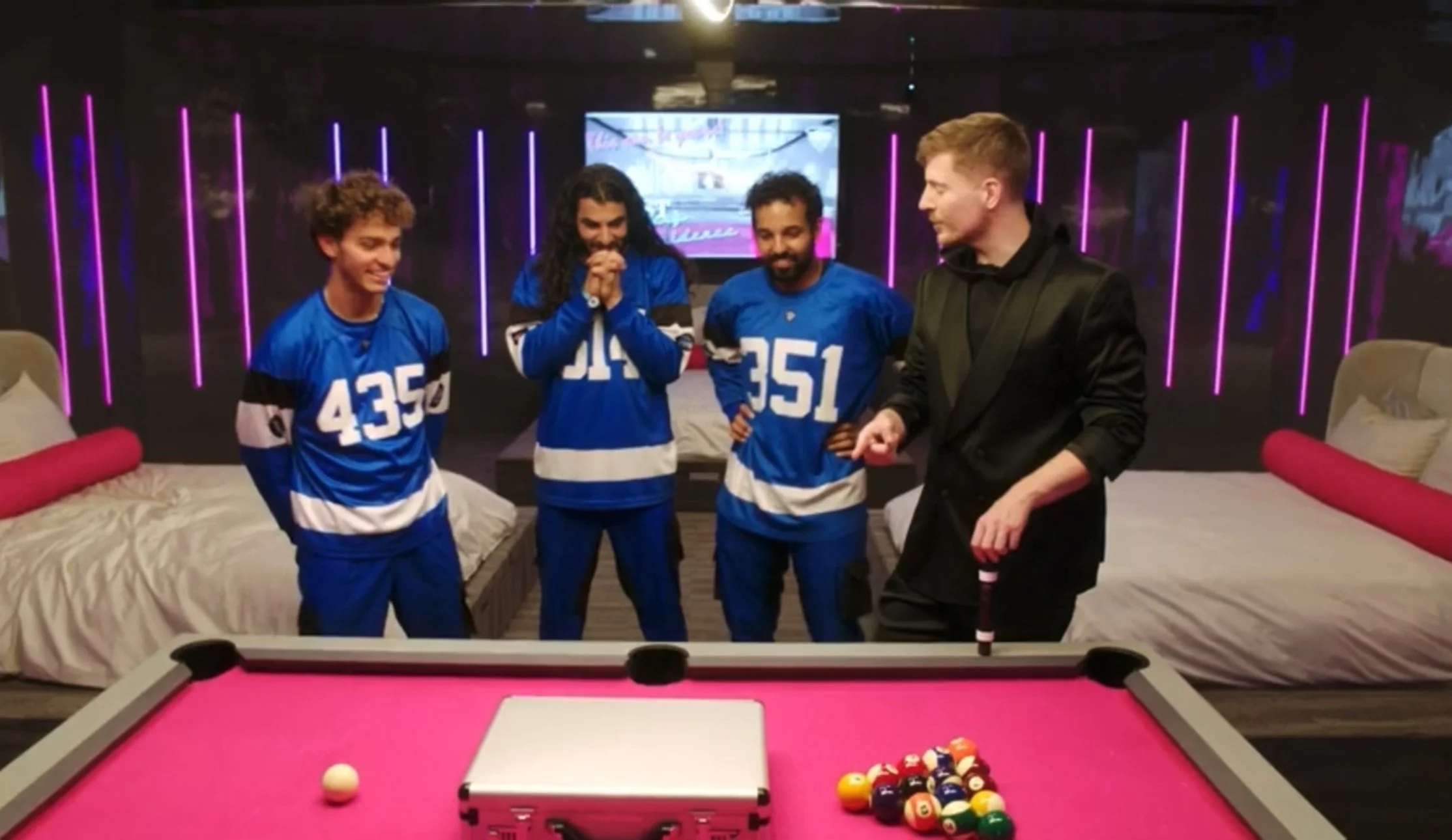 Winning the luxury suite, Nelly on the right became one of my best friends on set as we preached Jesus together daily