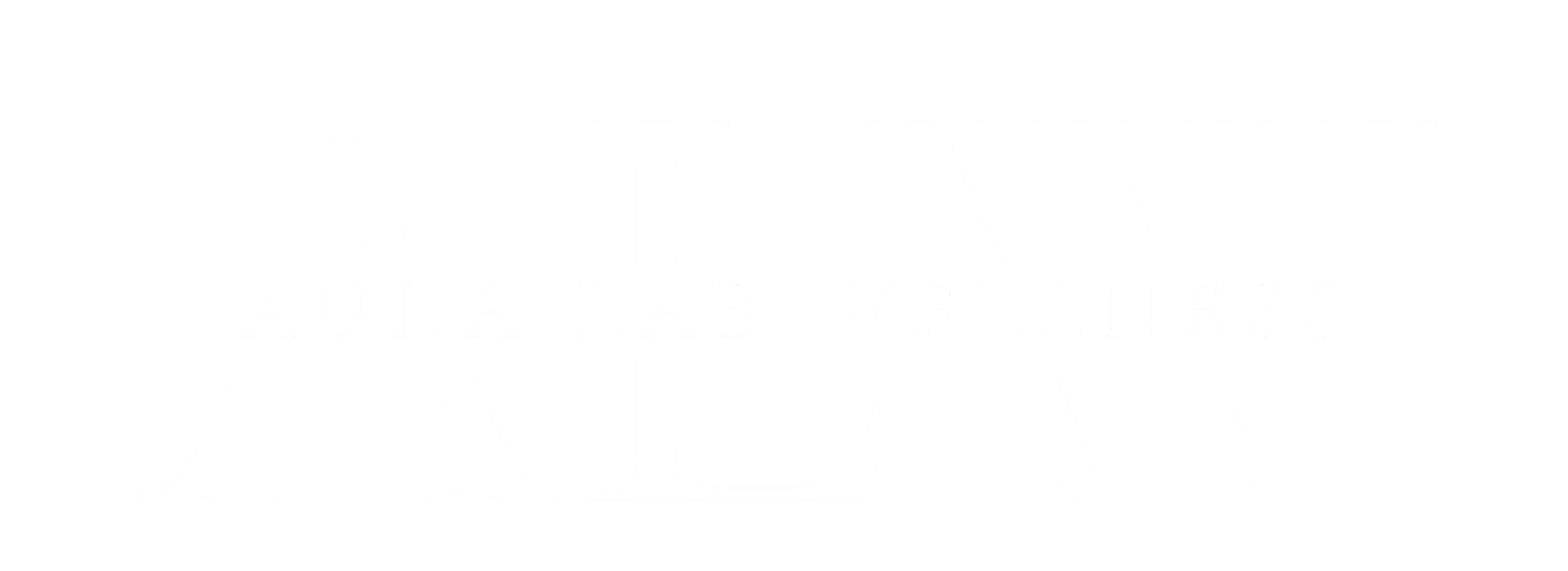 Black background with white text displaying the Aura Lab Wellness logo and name.