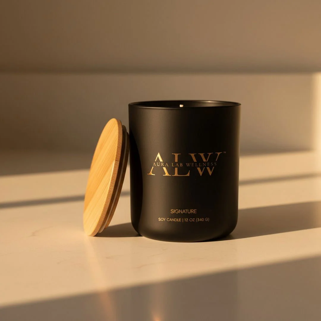 ALW Signature Soy Candle — Obsidian (12 oz / 340g)