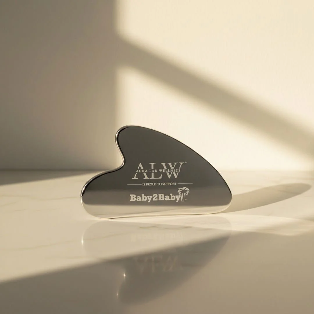 ALW X Baby2Baby Contouring Stainless Steel Gua Sha