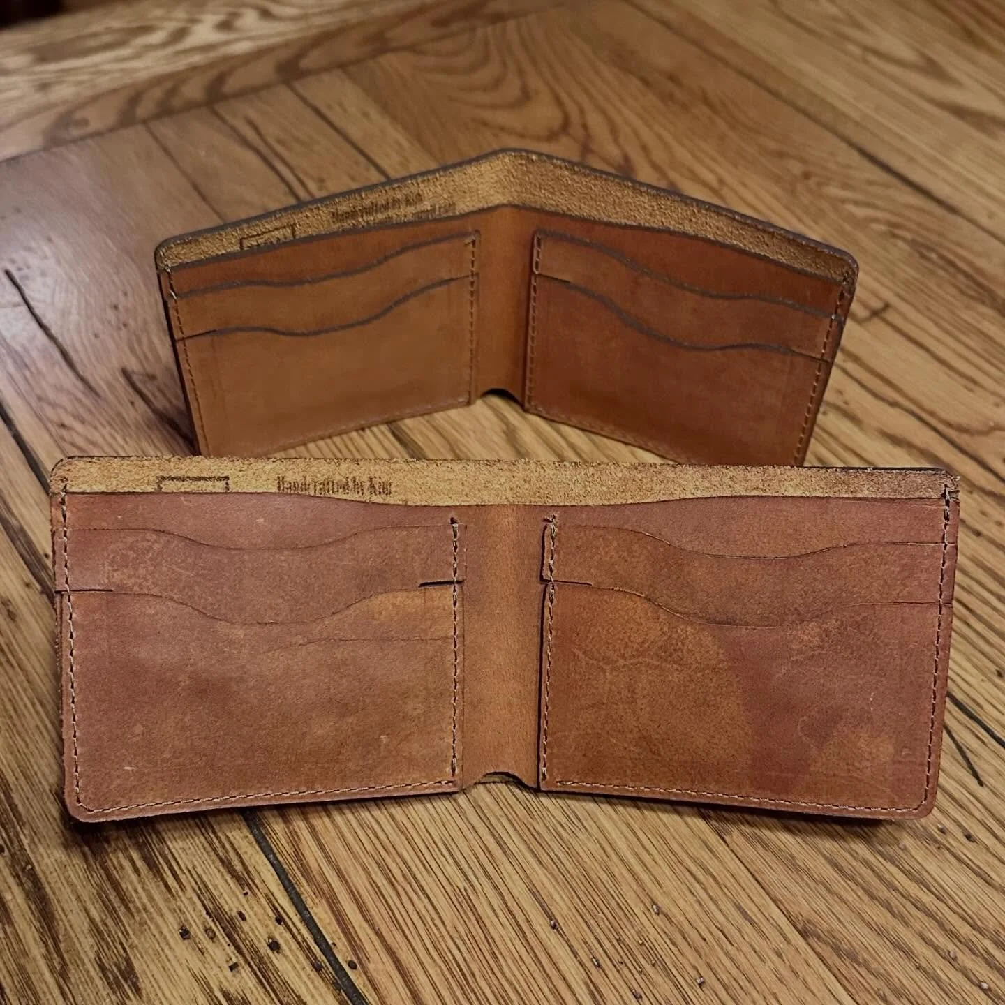 Look! I finally did it!! I've kept my promise to a few of you and made my first men&rsquo;s wallets. I&rsquo;m not sure what took me so long. I&rsquo;m pretty happy with the result! They&rsquo;ll be up on my website soon! If you're interested, DM me 