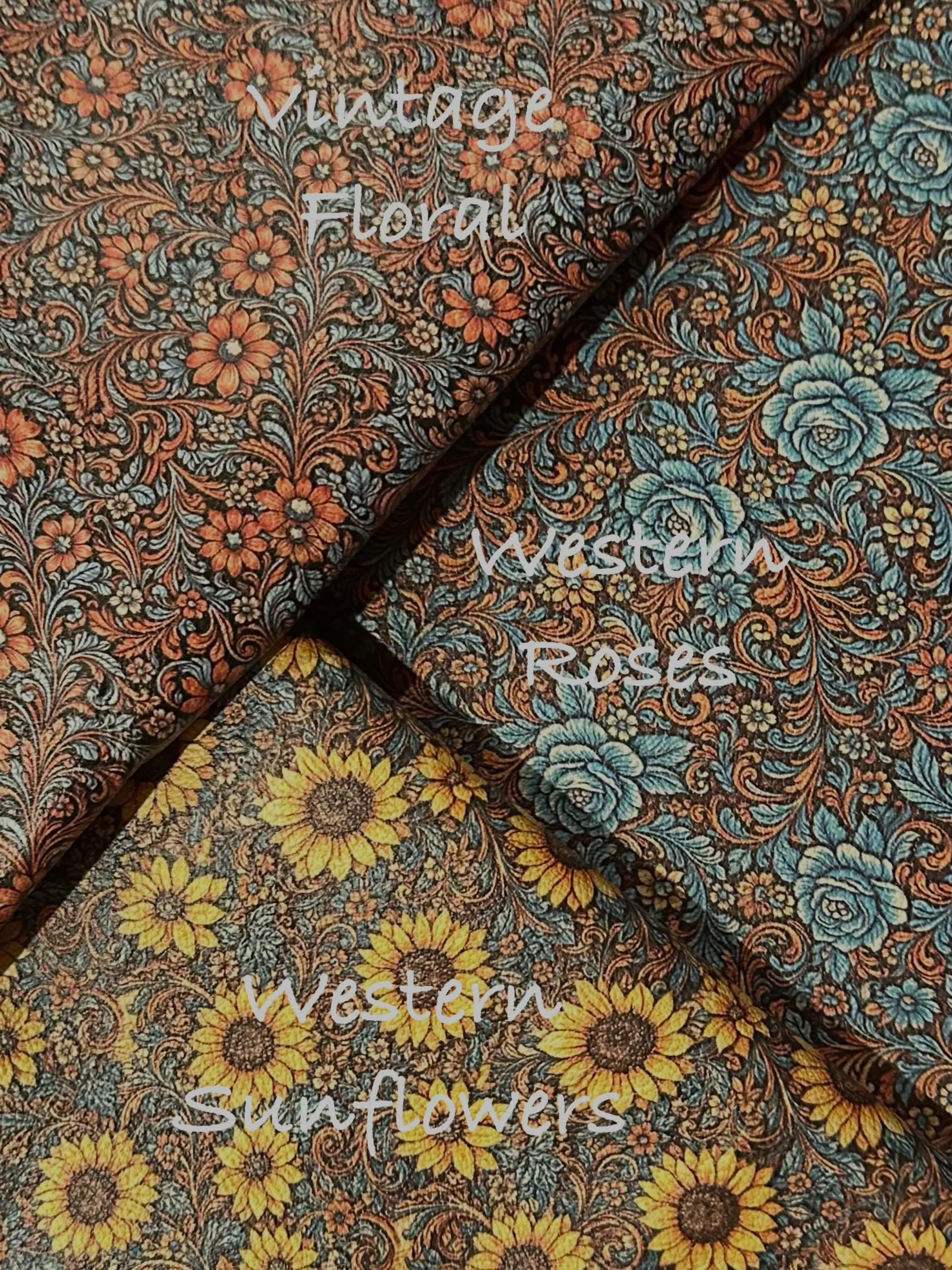 New floral leathers arrived today! I envision some cute accessories; spring wallets, sunglass cases, utility bags, and more! I think they&rsquo;d make an adorable pocket on the outside of a tote or bag. What do you think? Let me know if you have a fu