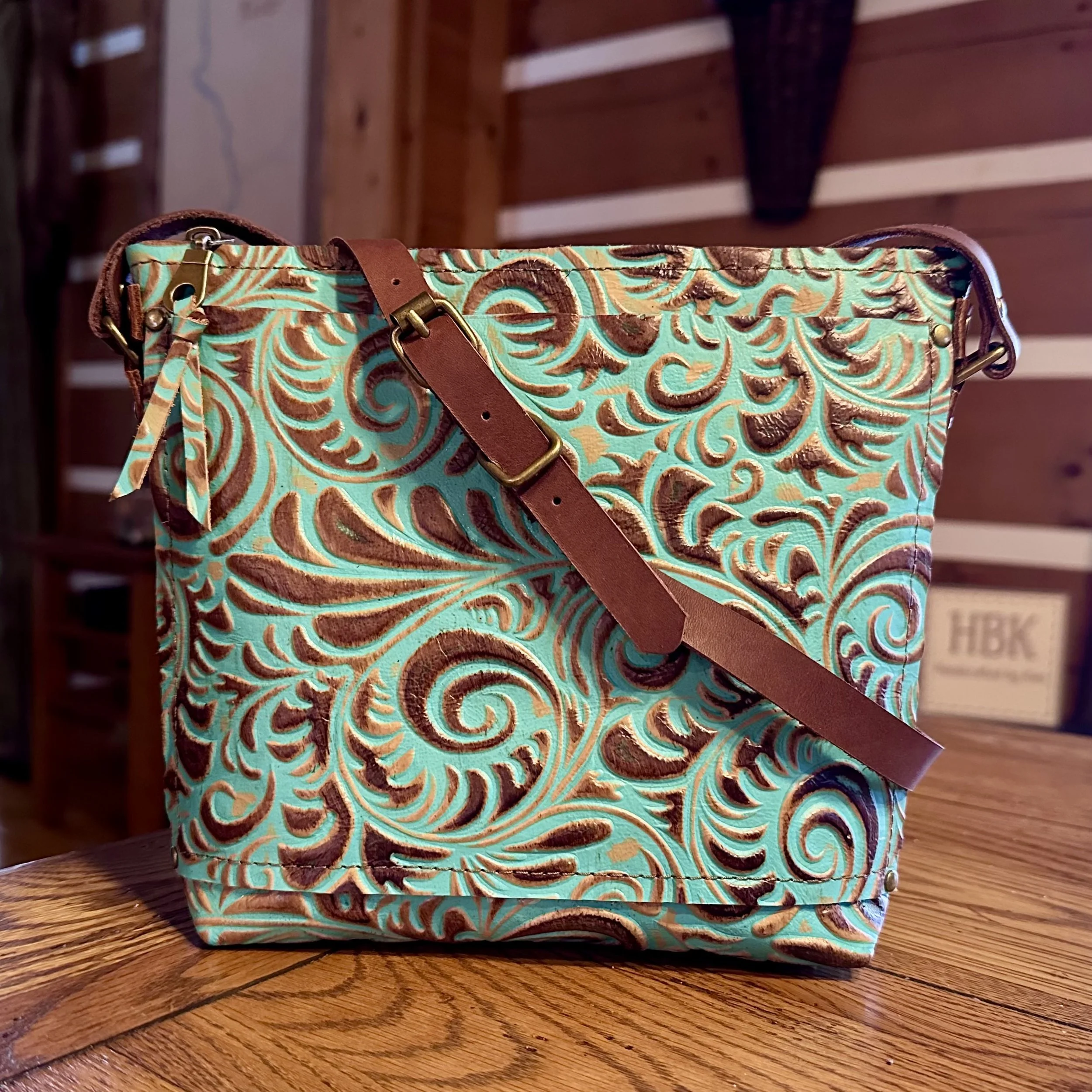 Maureen Bag - Caracol Turquoise