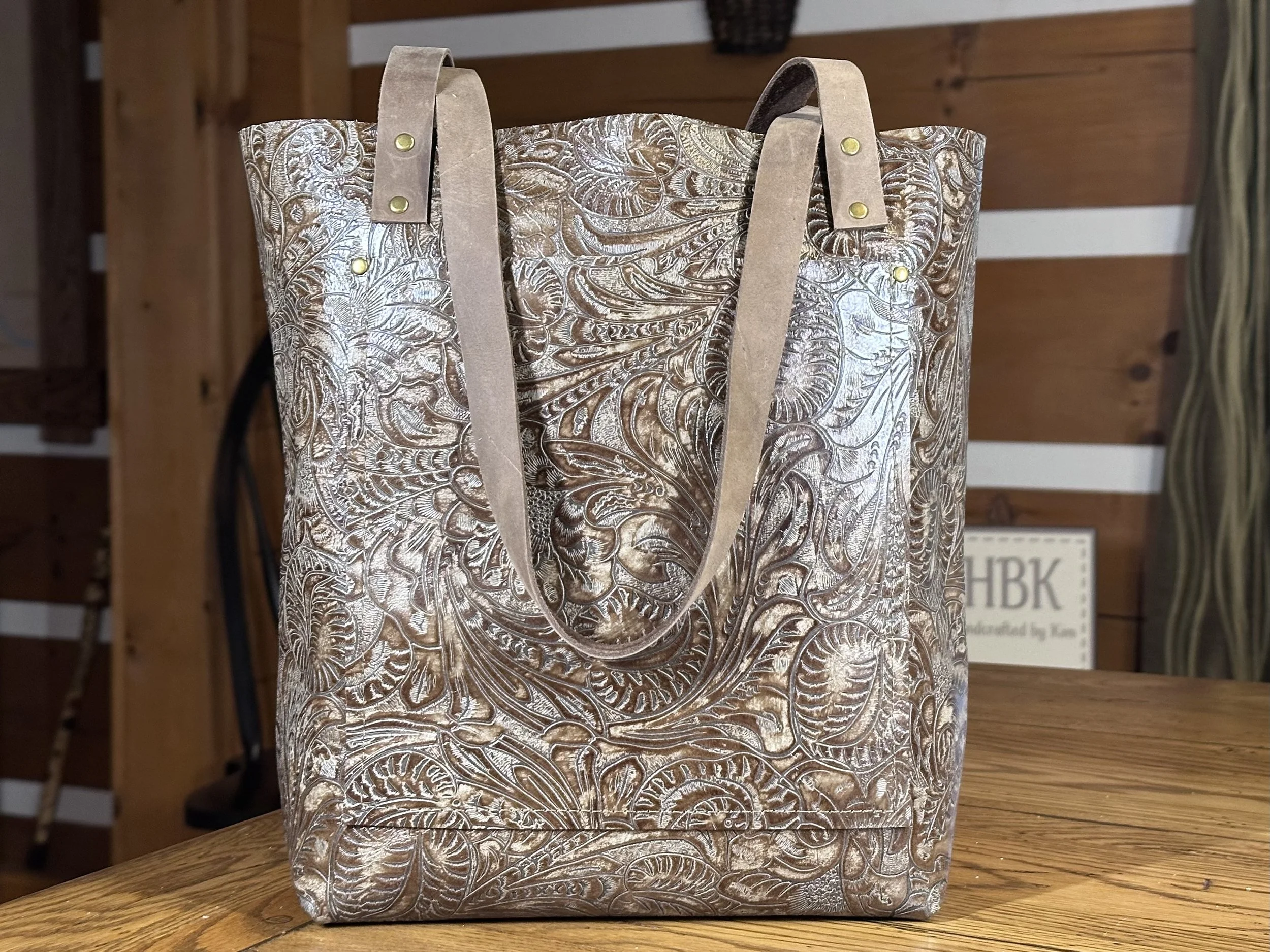 Small Tote - Brown Sugar