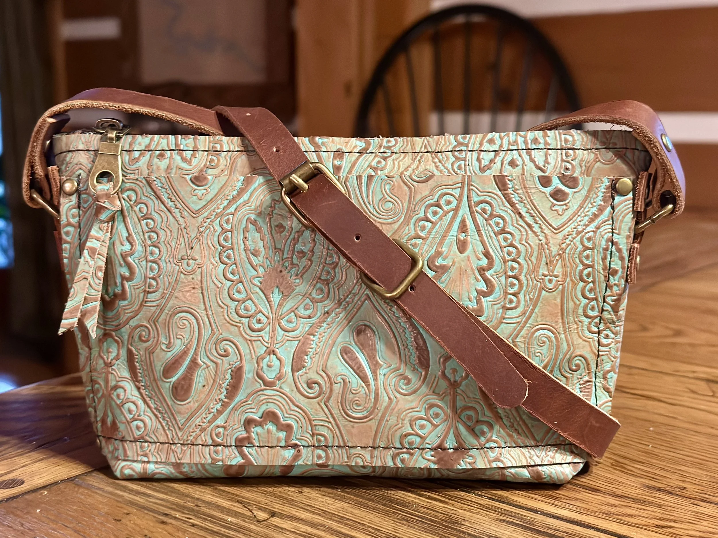 Kim Bag - Turquoise Medallion