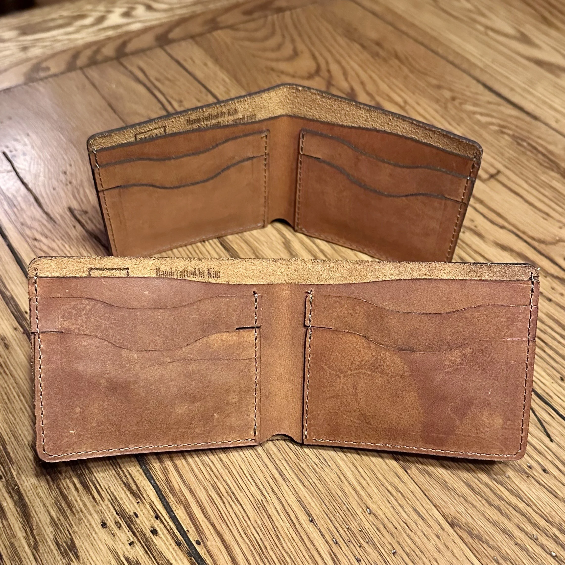 Men's Bifold Wallet - Light Brown
