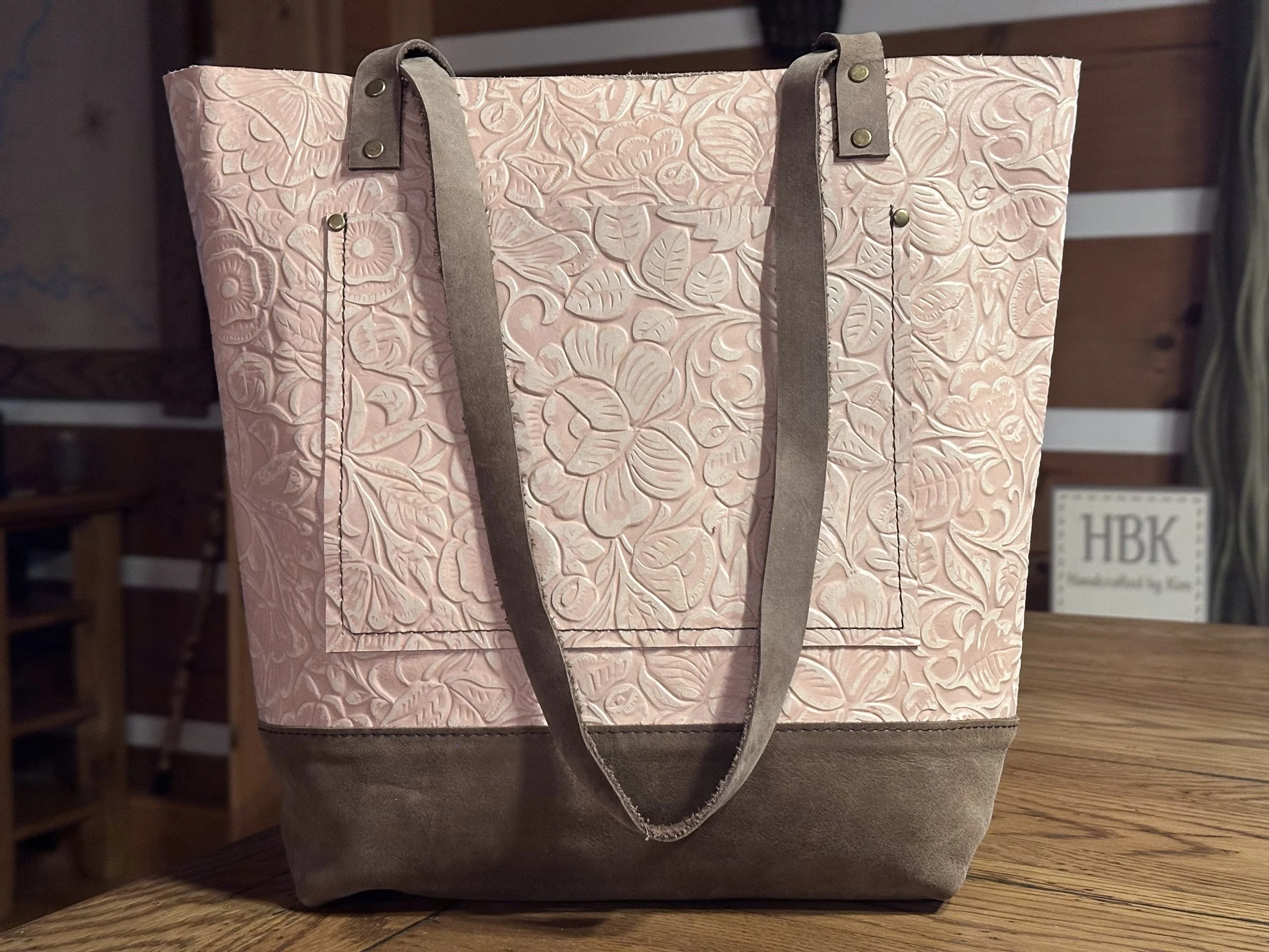 Small Tote - Pink Geranium