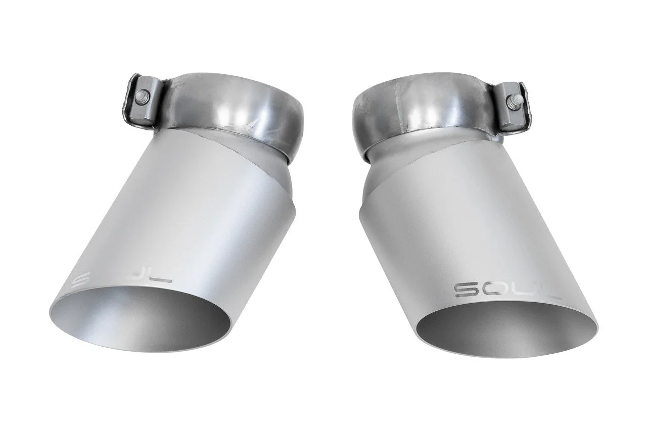 Porsche 997.2 Turbo / Turbo S SOUL GT2 Style Bolt-On Exhaust Tips