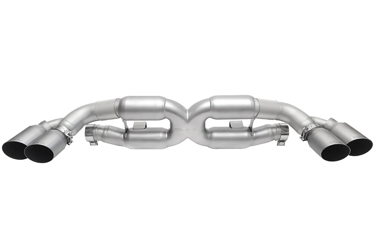 Porsche 991.1 / 991.2 Turbo / Turbo S SOUL X-Pipe Exhaust