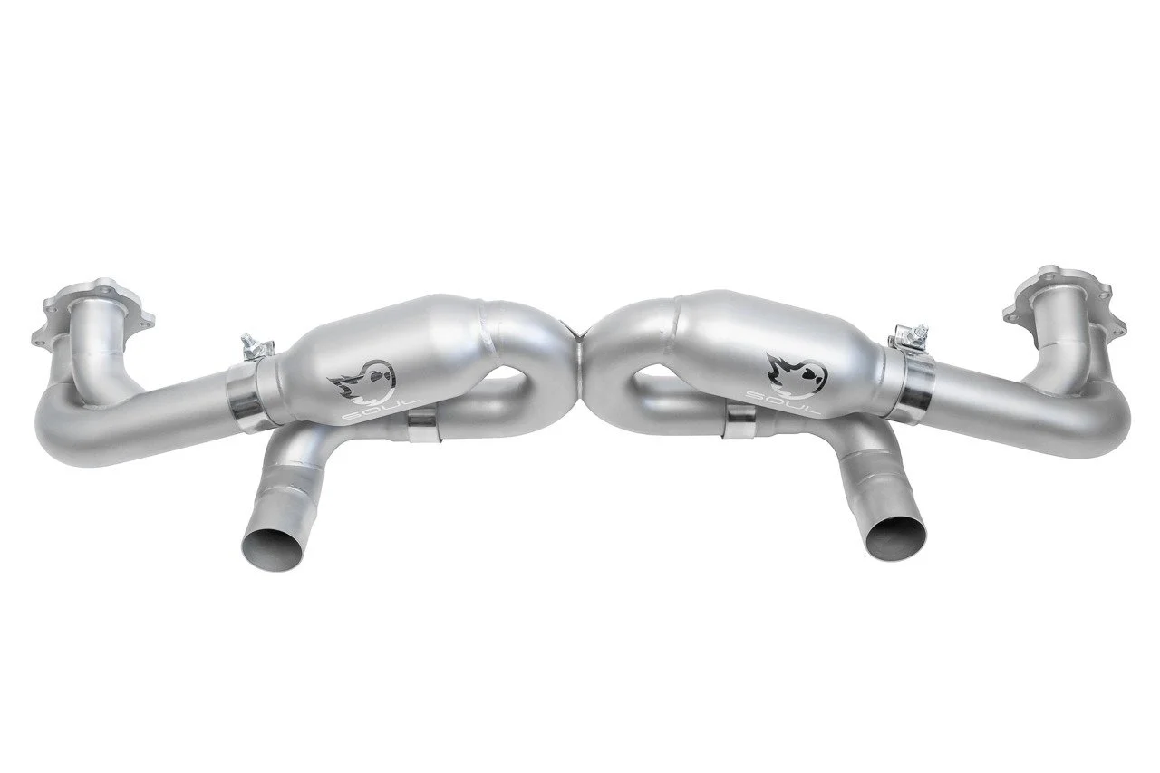 Porsche 718 GT4 / Spyder / GTS 4.0 SOUL Race X-Pipe Exhaust